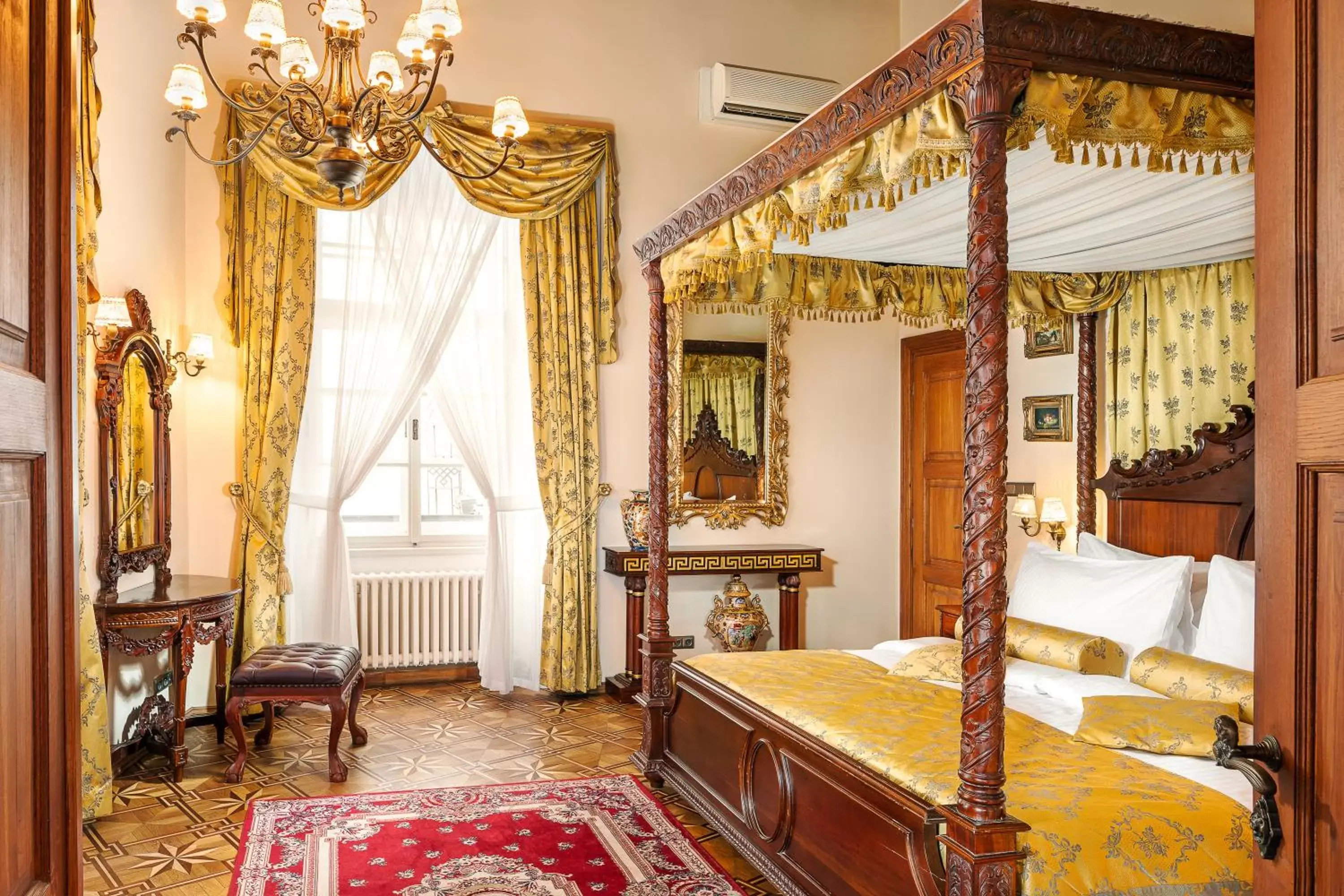 Bed, Seating Area in Hotel U Prince Prague by BHG