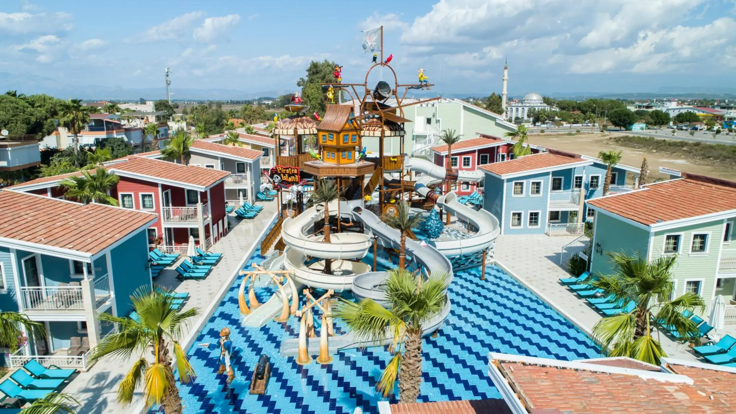 Bird's eye view, Pool View in Crystal Club World Of Colours