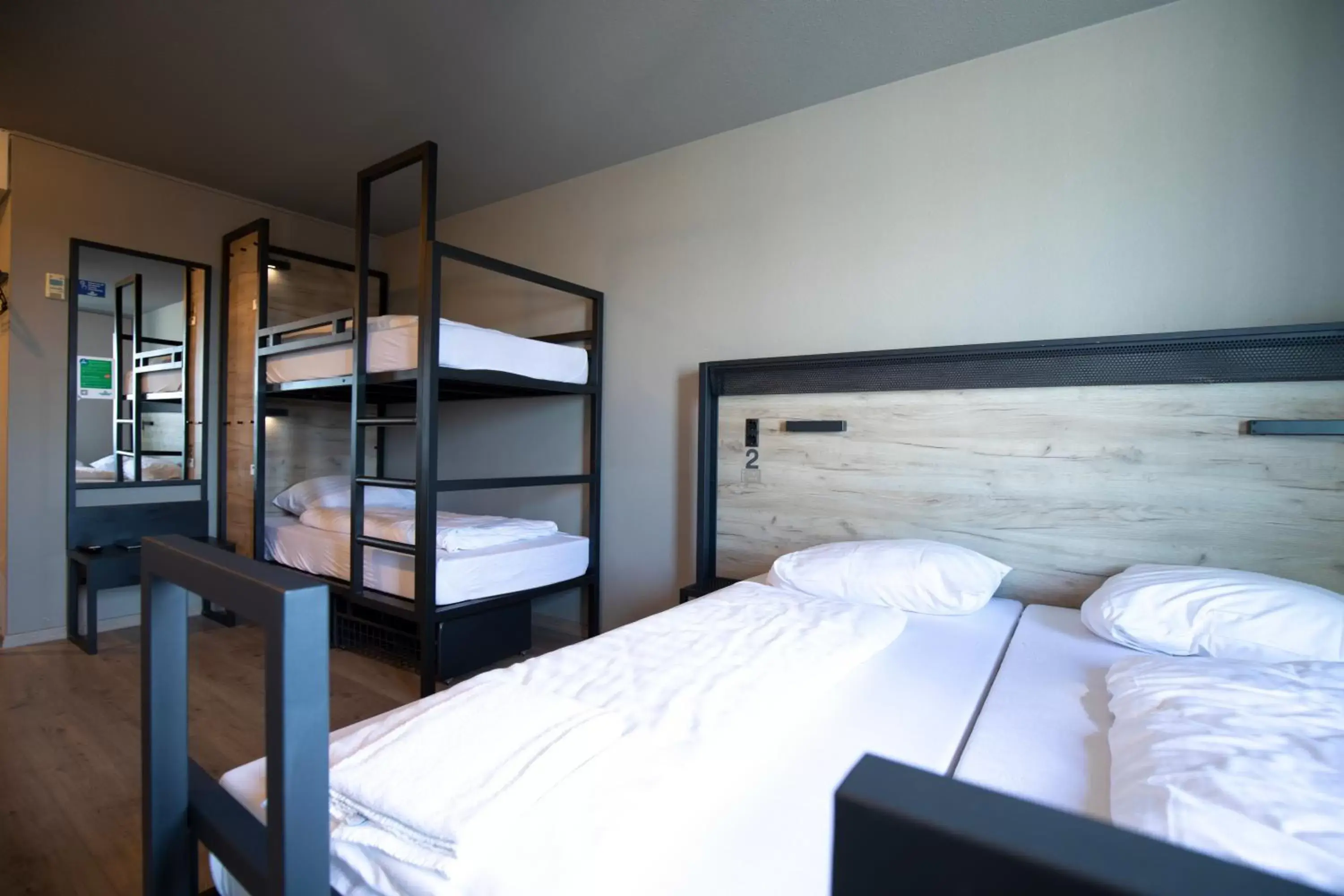 Bedroom, Bed in a&o Rotterdam City Bedroom, Bed in a&o Rotterdam City