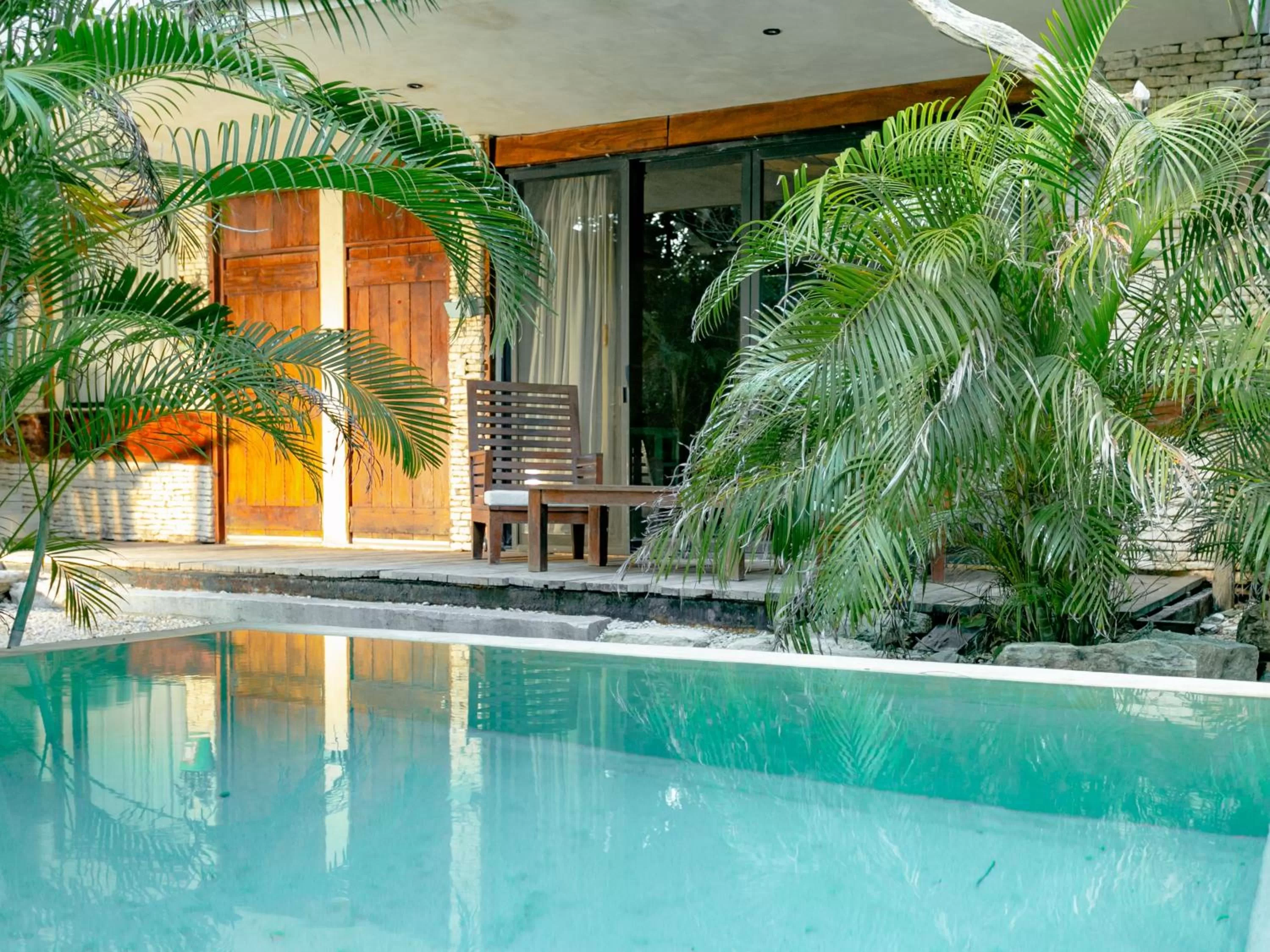Swimming pool in Suites Tulum