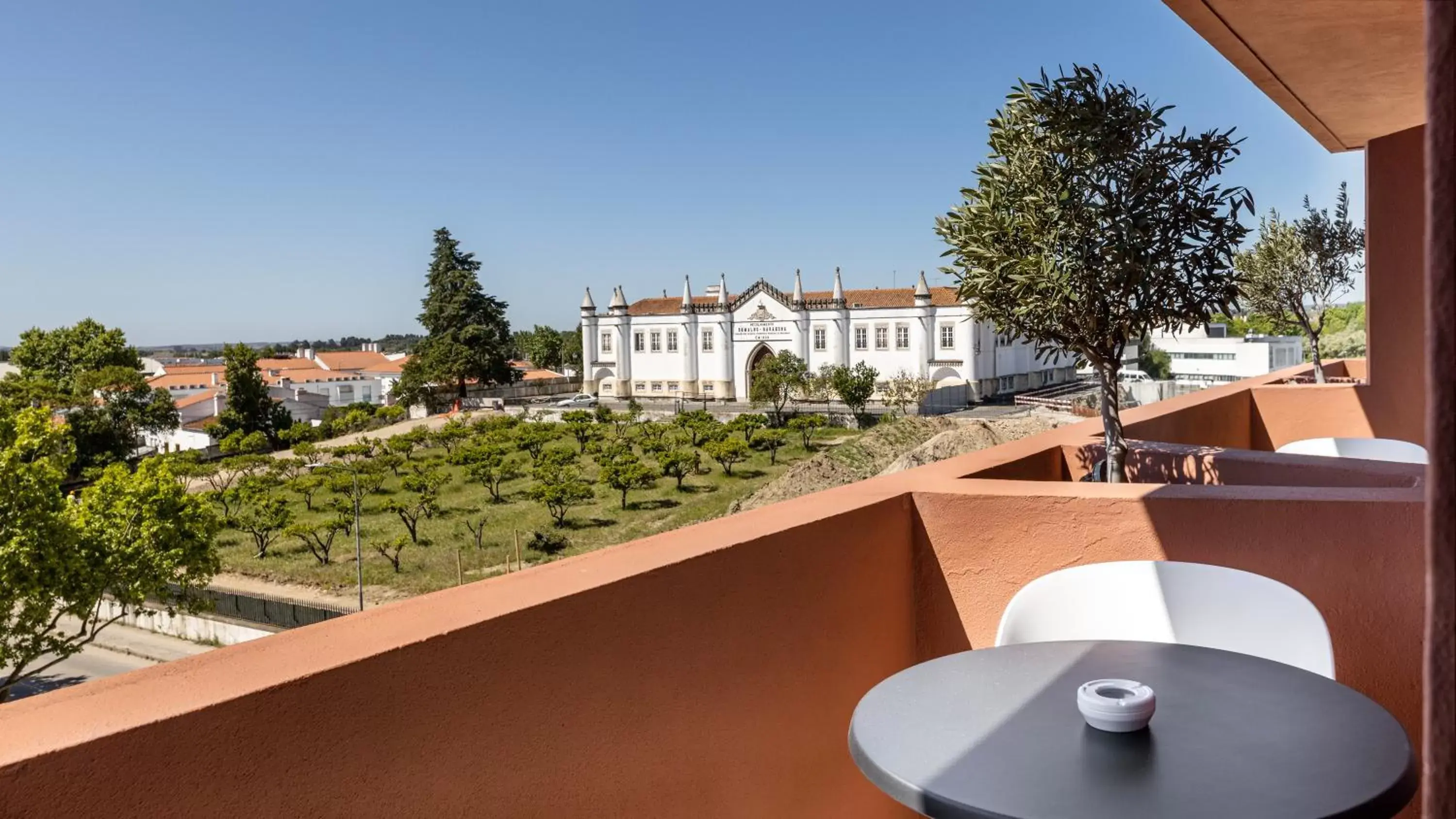 View (from property/room), Balcony/Terrace in Vitoria Stone Hotel