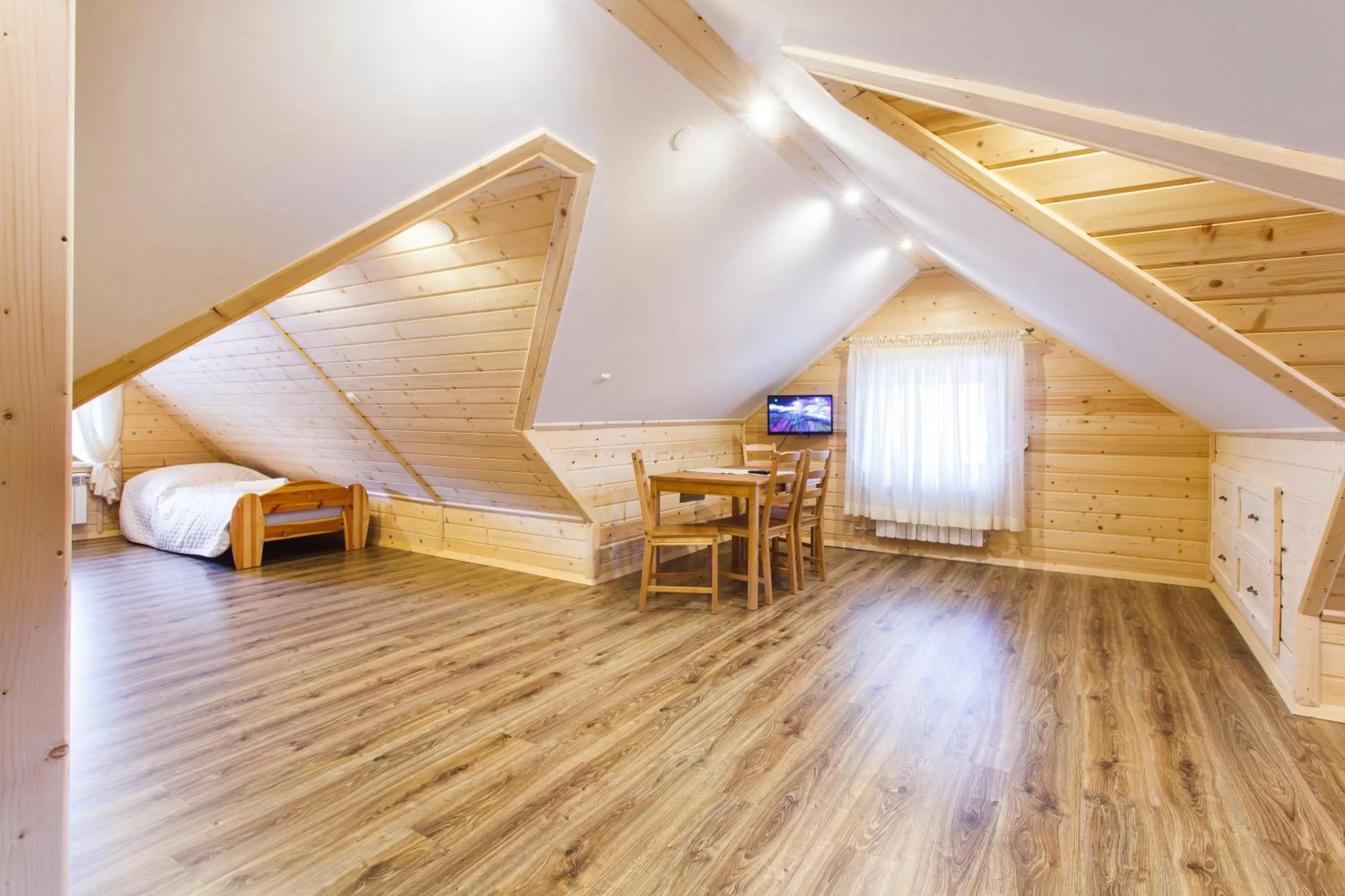 Photo of the whole room, Bed in Chata u Bronka