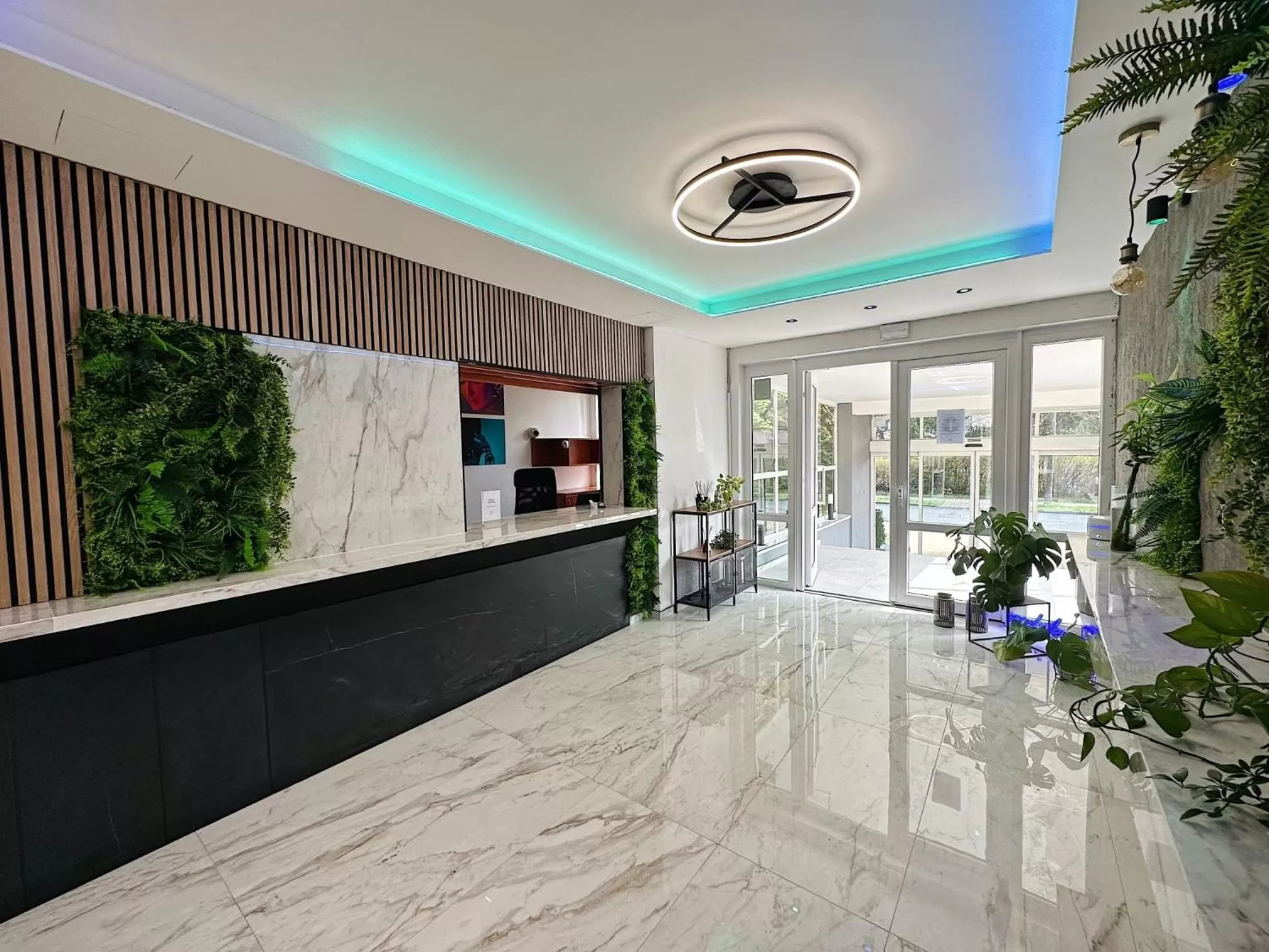 Lobby or reception in Hotel AMITY