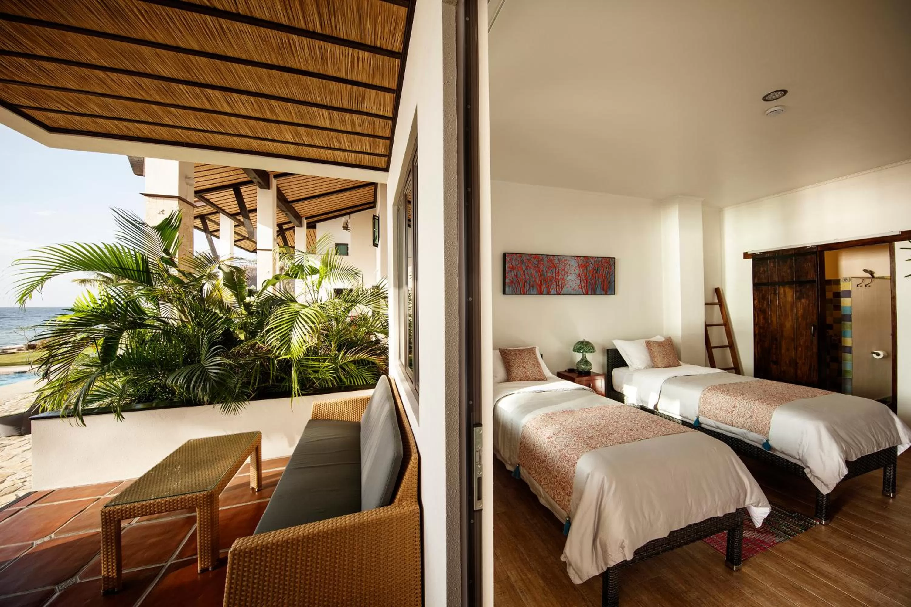 Bedroom in Emoha Dive Resort