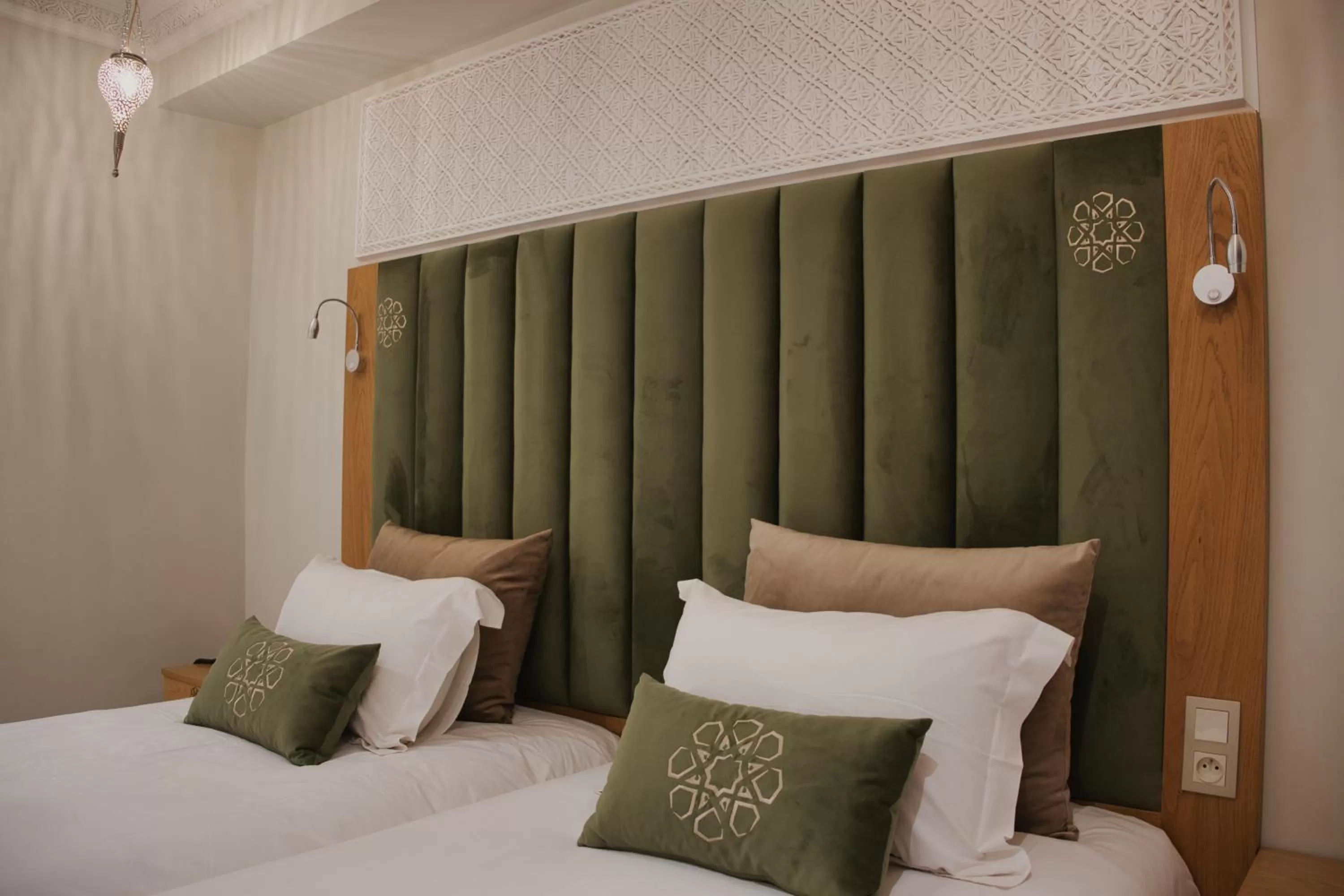 Bed in Diwane Hotel & Spa Marrakech