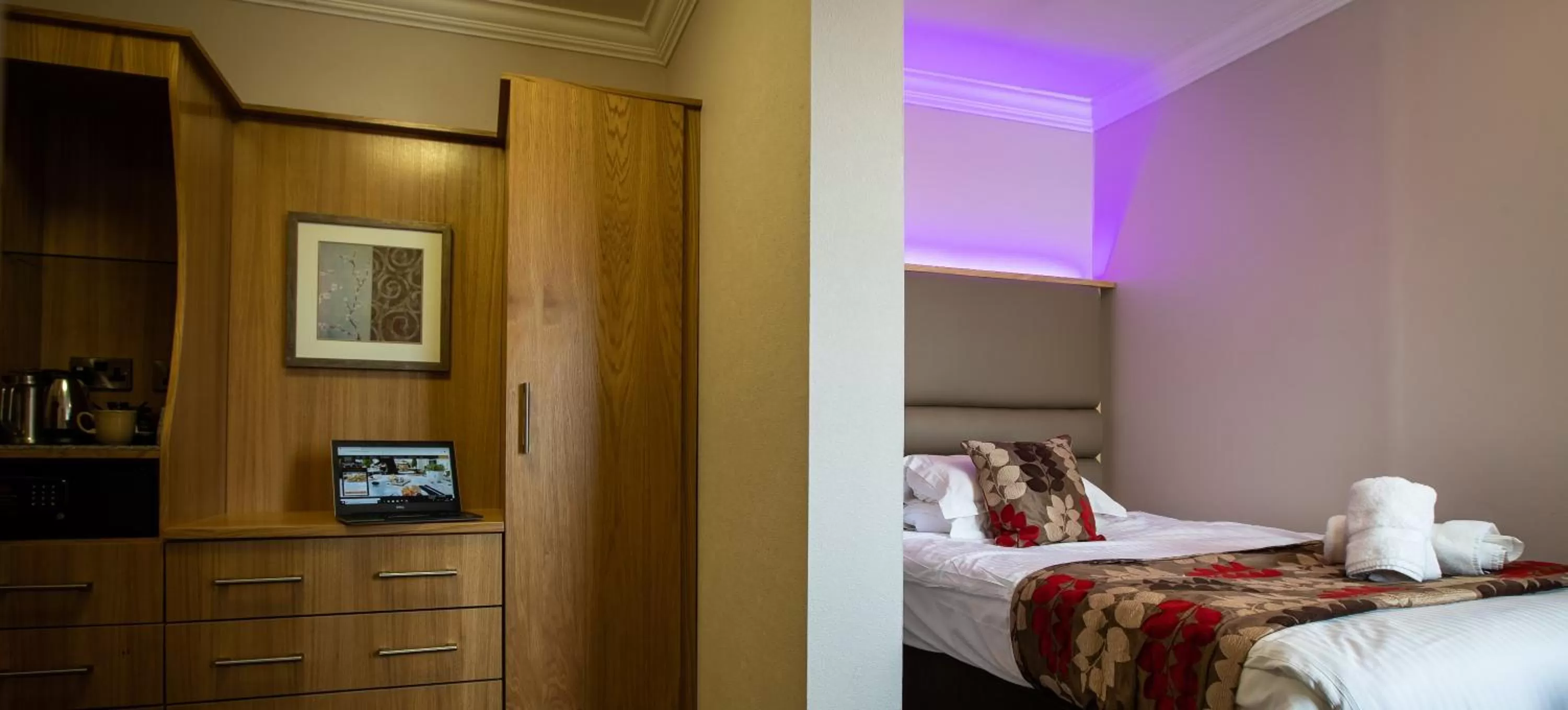 Bedroom, Bed in Crown Spa Hotel Scarborough by Compass Hospitality