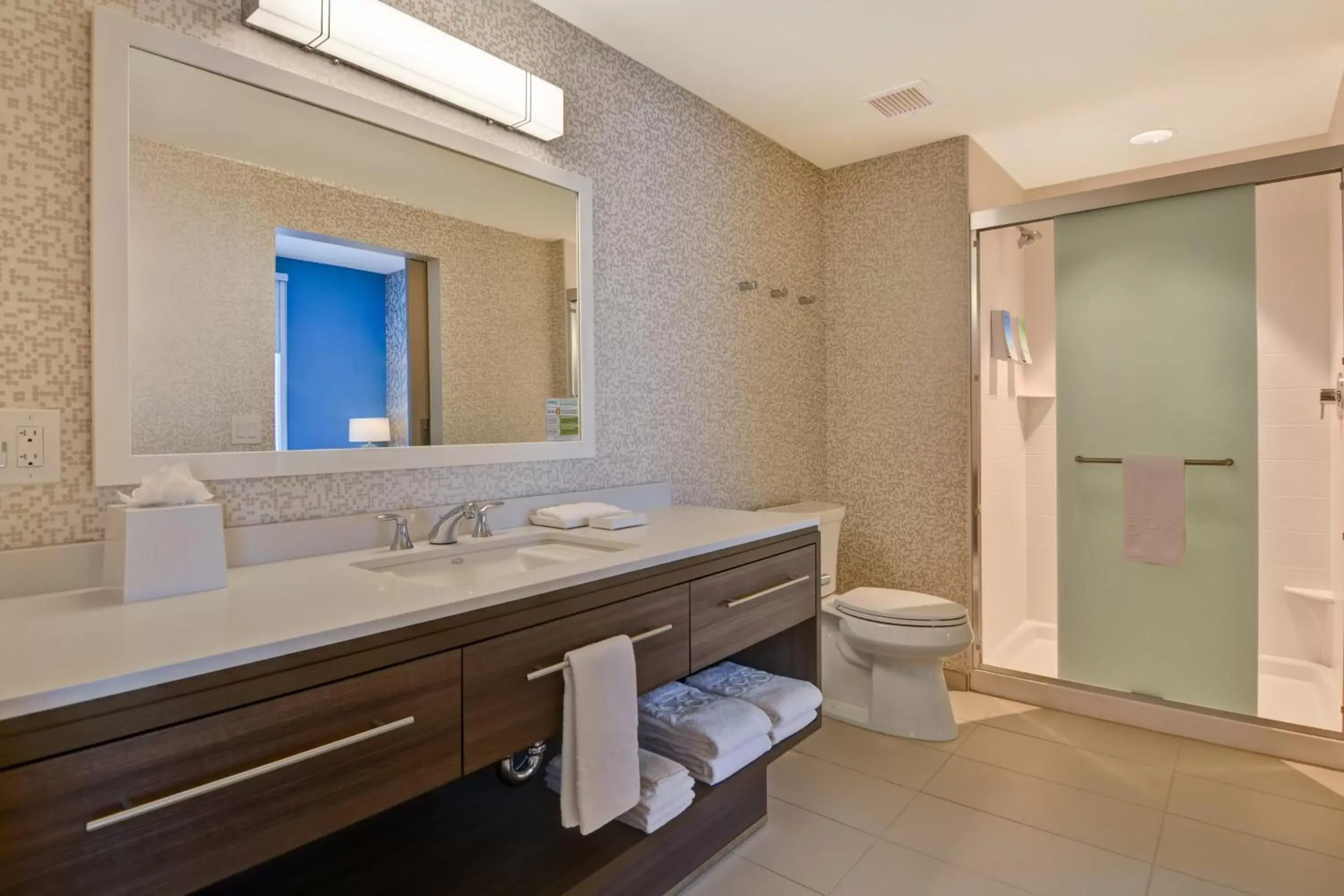 Shower, Bathroom in Home2 Suites By Hilton Naples I-75 Pine Ridge Road