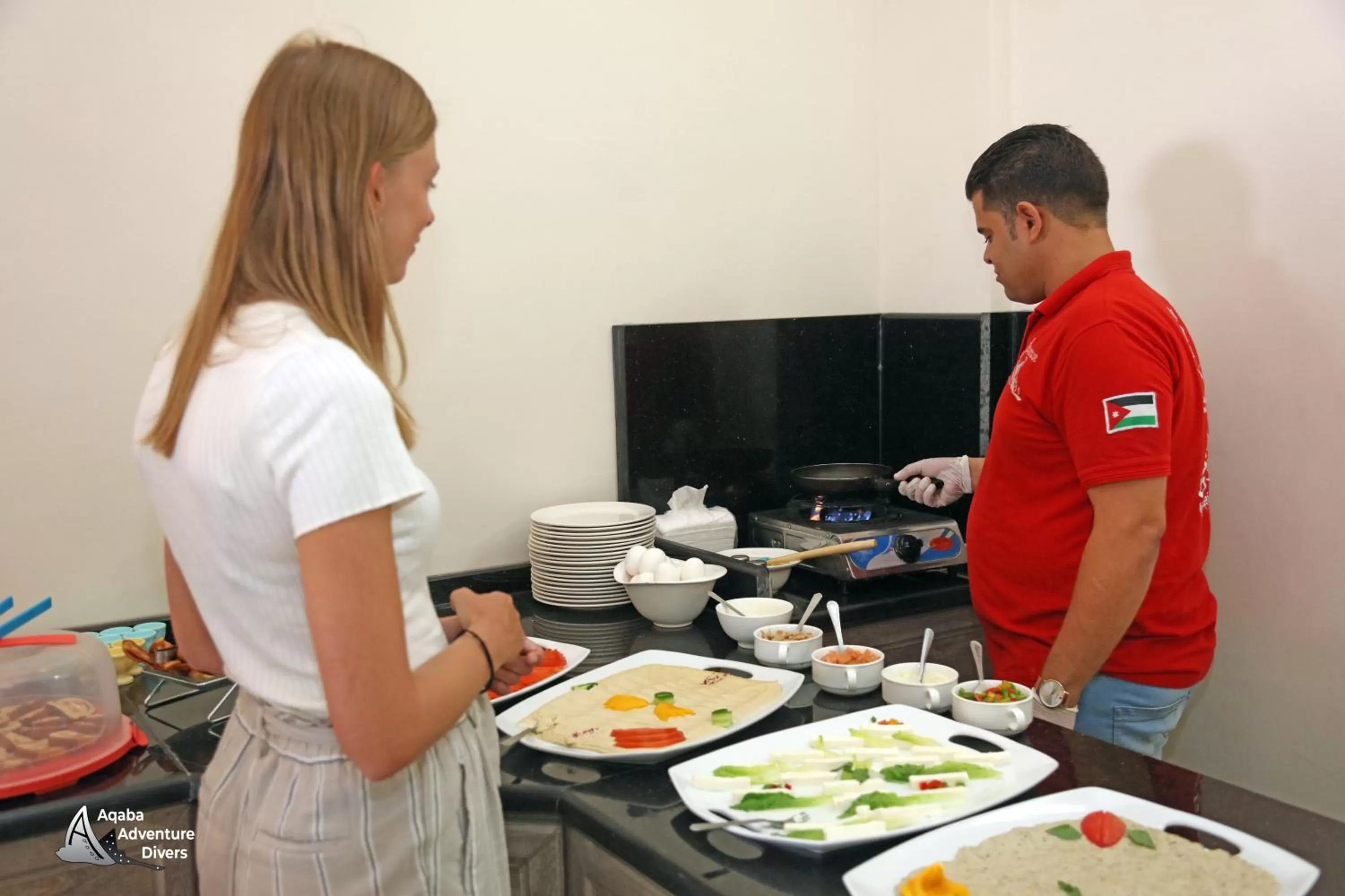 Staff in Aqaba Adventure Divers Resort & Dive Center