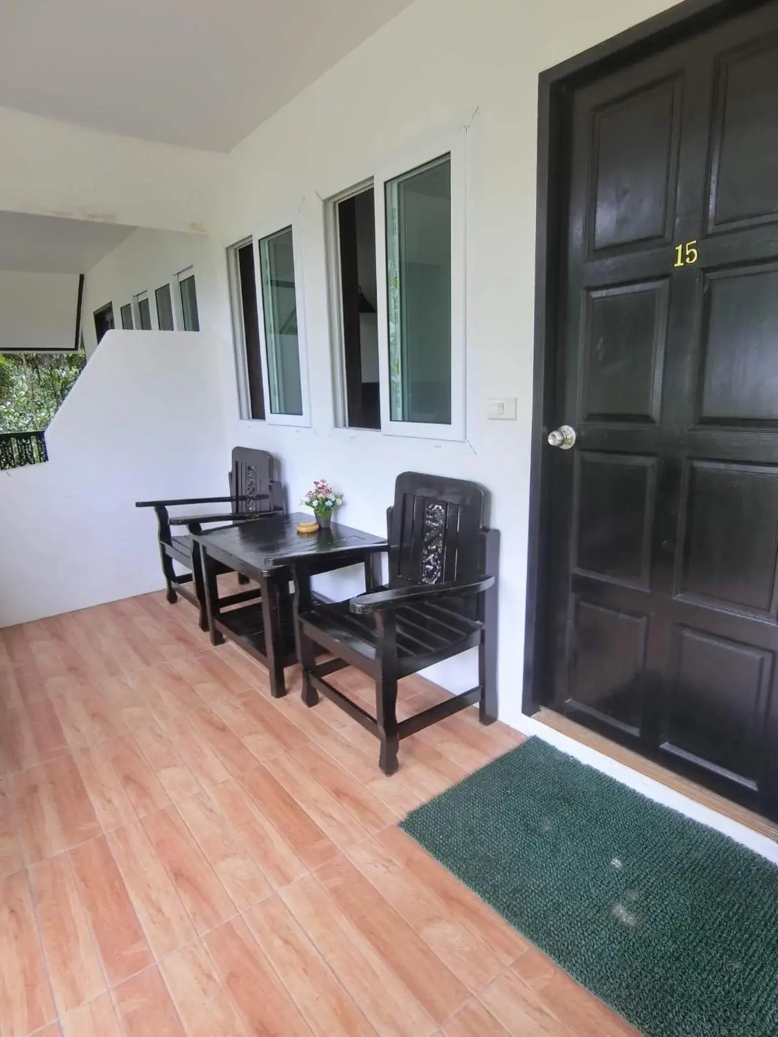 Patio in The Krabi Forest Homestay