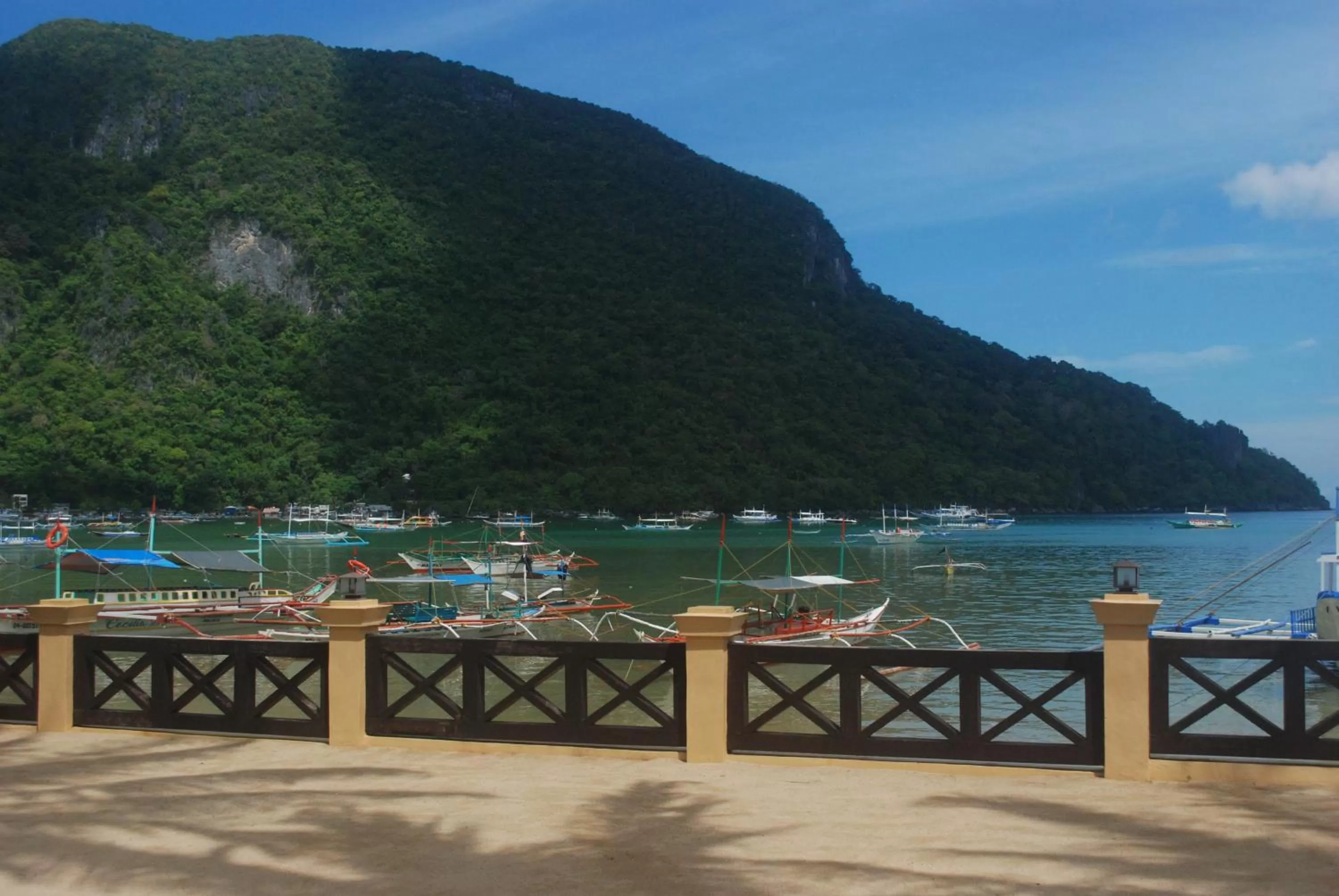 Property building in El Nido Garden Resort