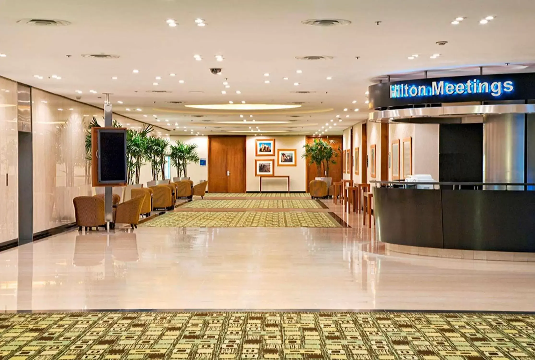 Lobby or reception in Hilton Buenos Aires