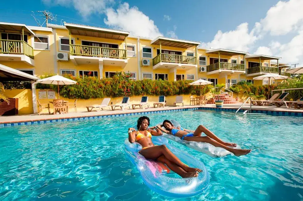 People, Swimming Pool in Grooms Beach Villa & Resort