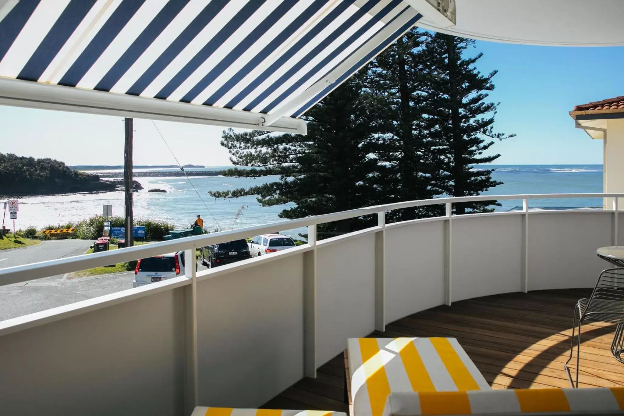 Balcony/Terrace in The Surf Yamba