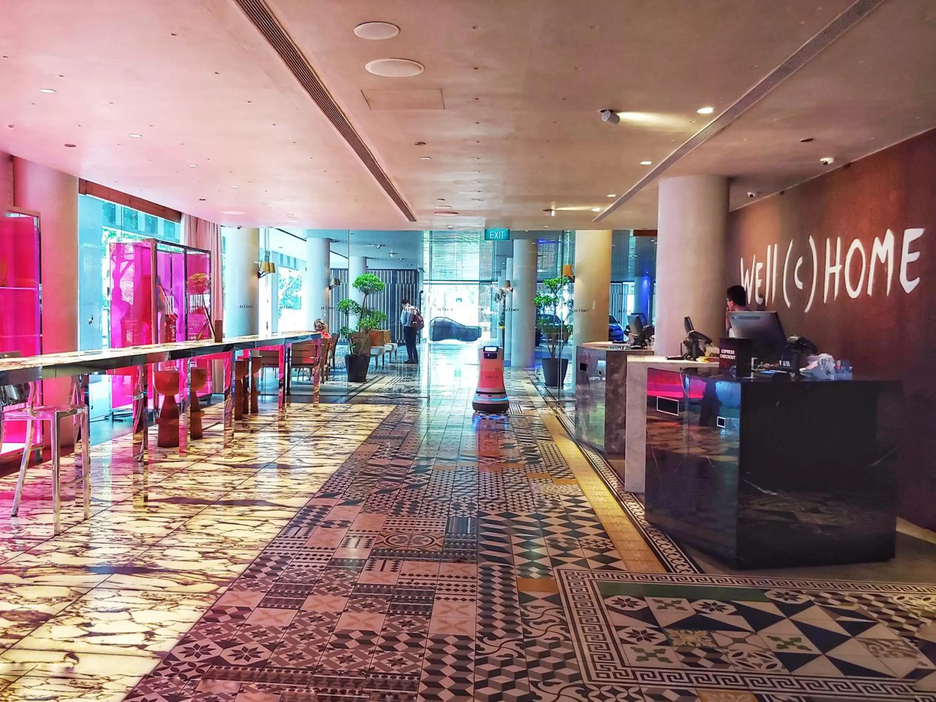 Lobby or reception in M Social Singapore