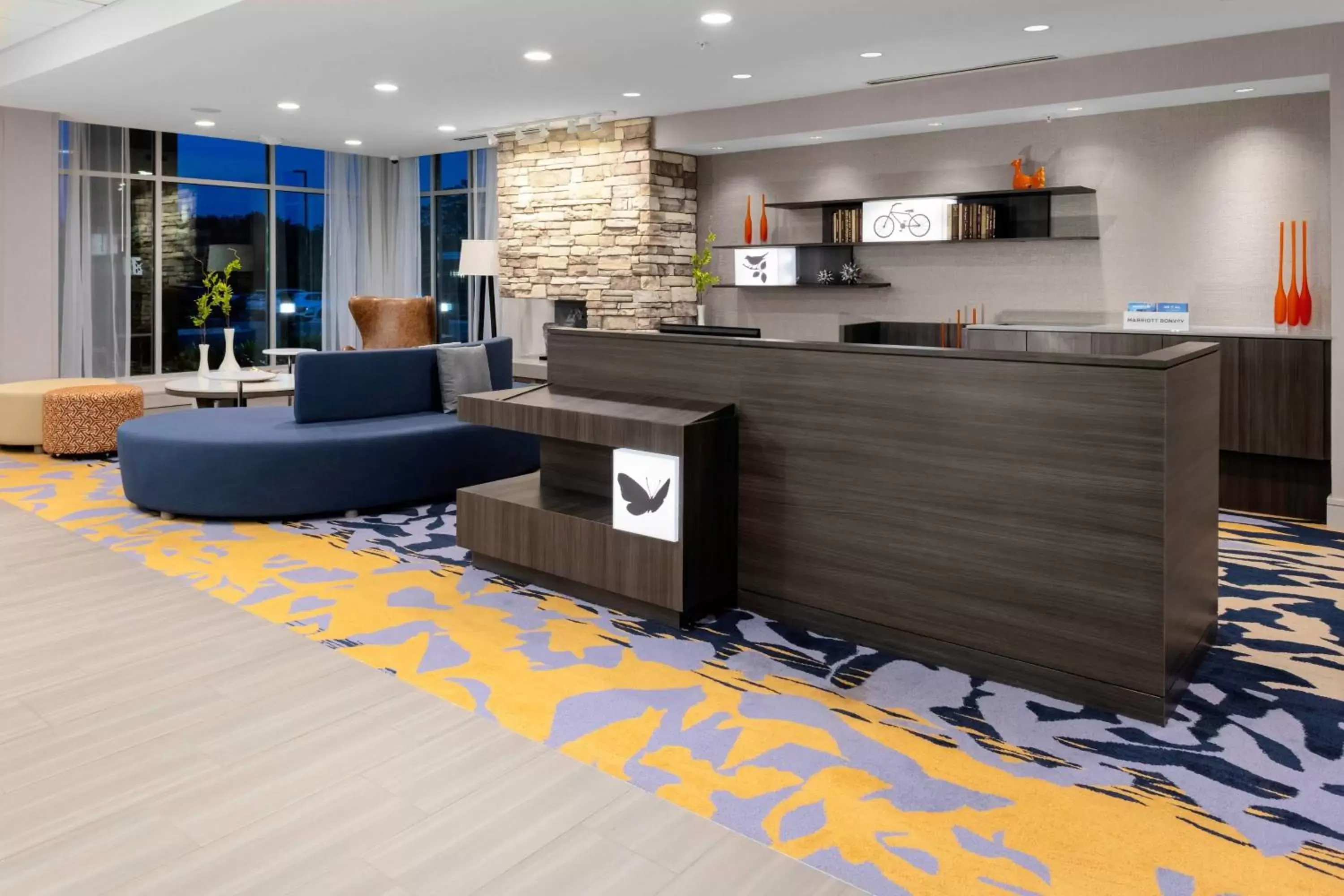 Lobby or reception, Lobby/Reception in Fairfield Inn & Suites Charlotte Pineville