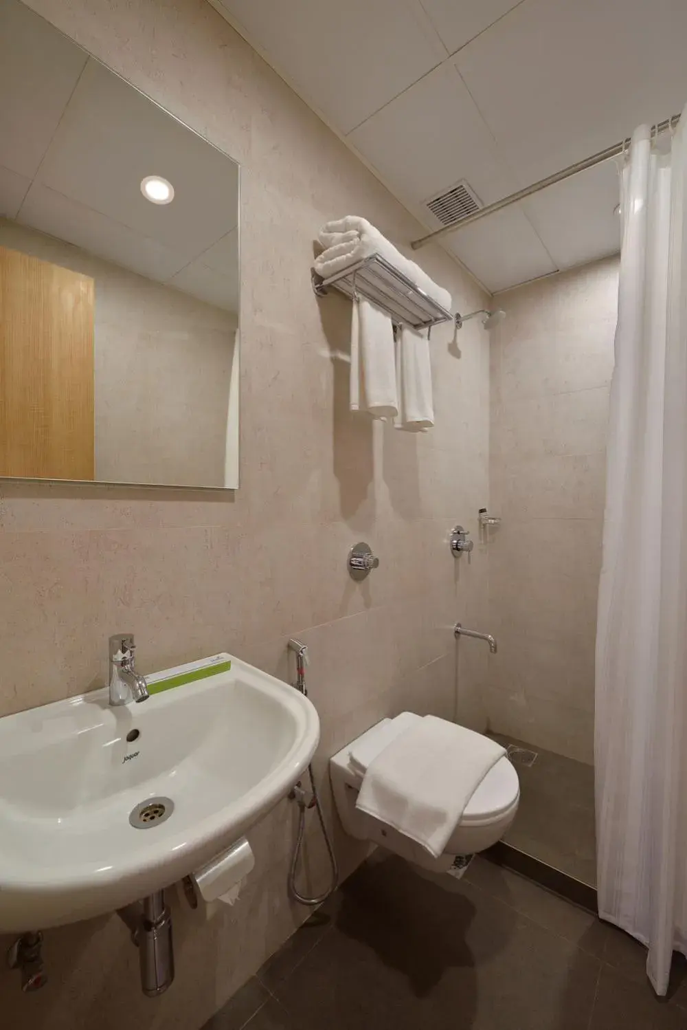 Bathroom in Hotel Leafio Mumbai