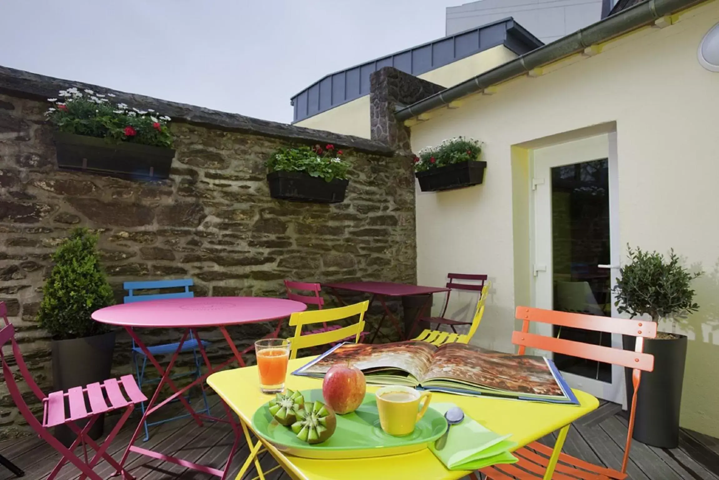 Balcony/Terrace in ibis Styles Rennes Centre Gare Nord