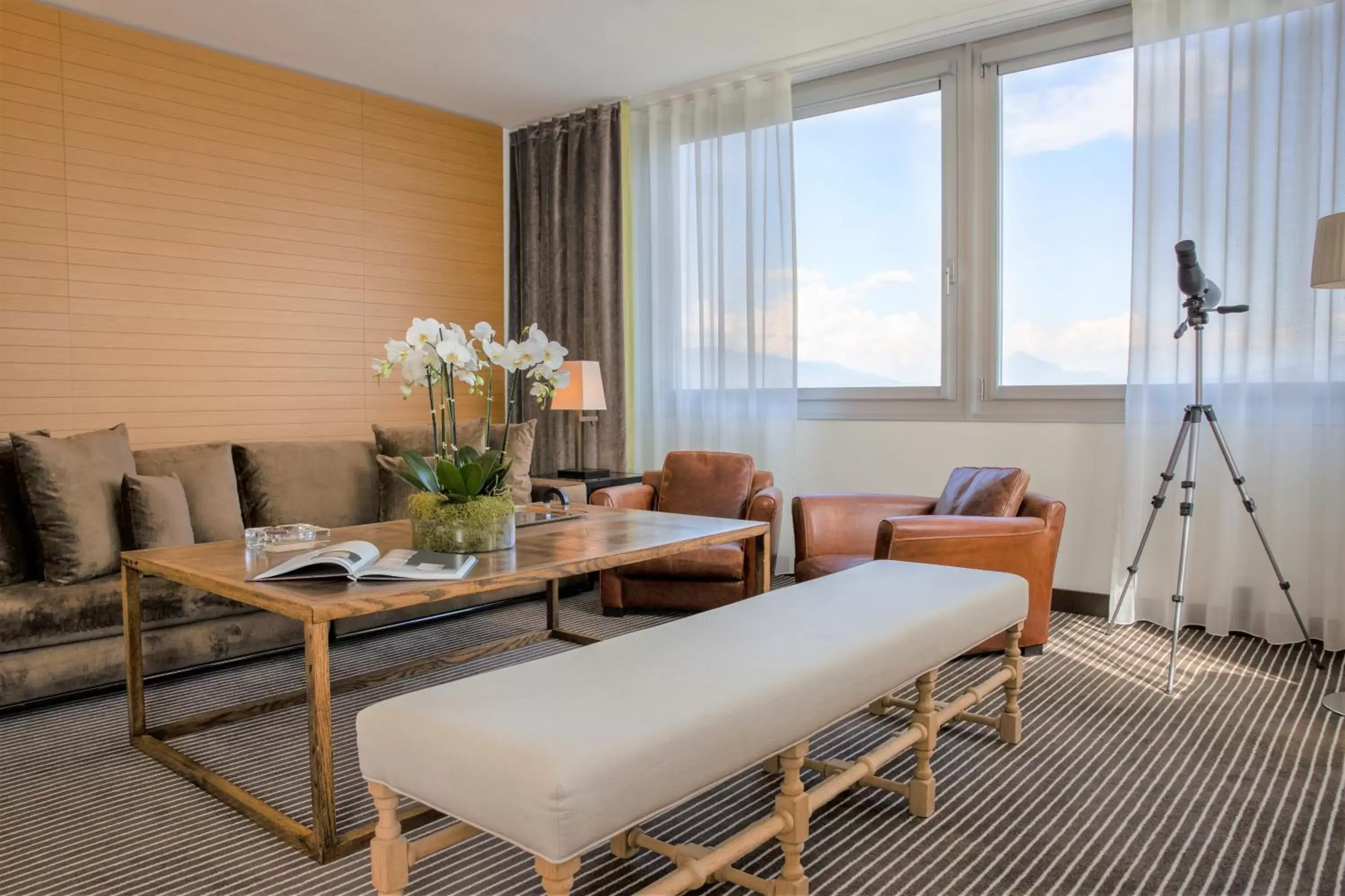 Living room, Seating Area in InterContinental Genève, an IHG Hotel