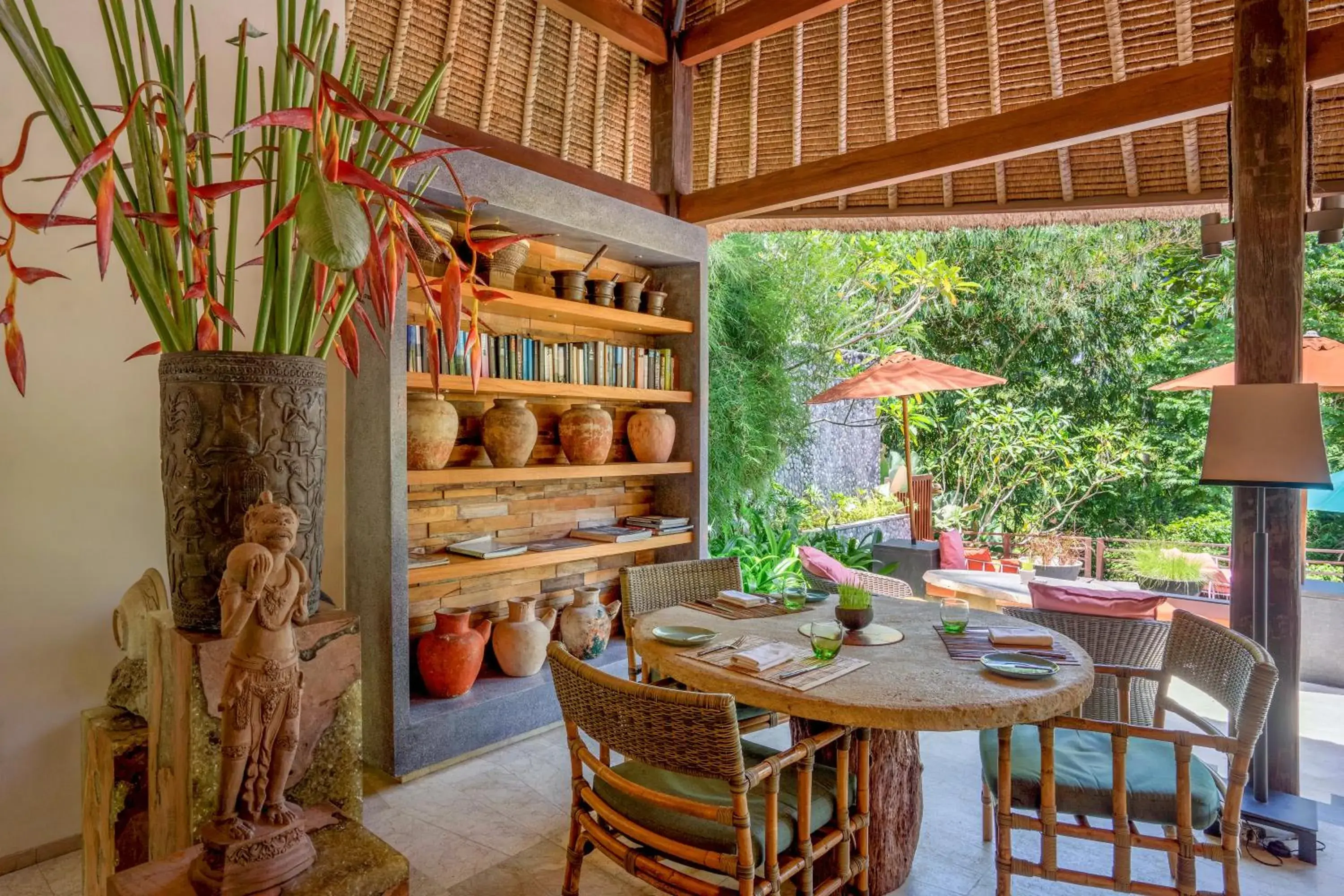 Restaurant/places to eat in The Purist Villas & Spa Ubud