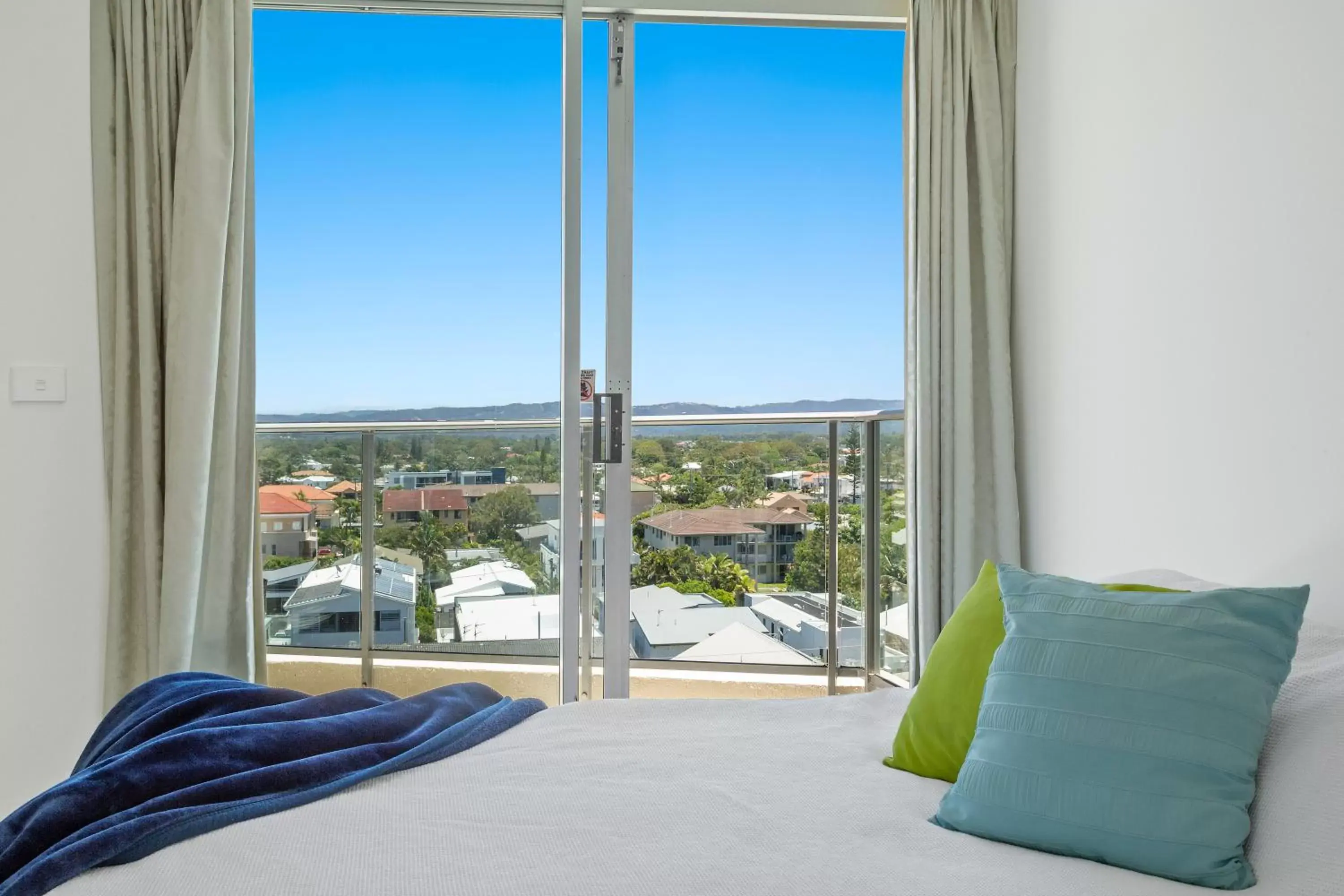 Bed in Foreshore Beachfront Apartments