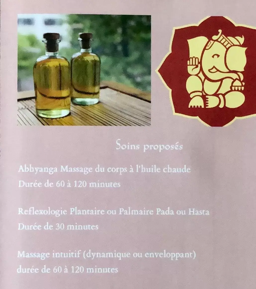 Massage in Chambre d'hôte La Bacotterie