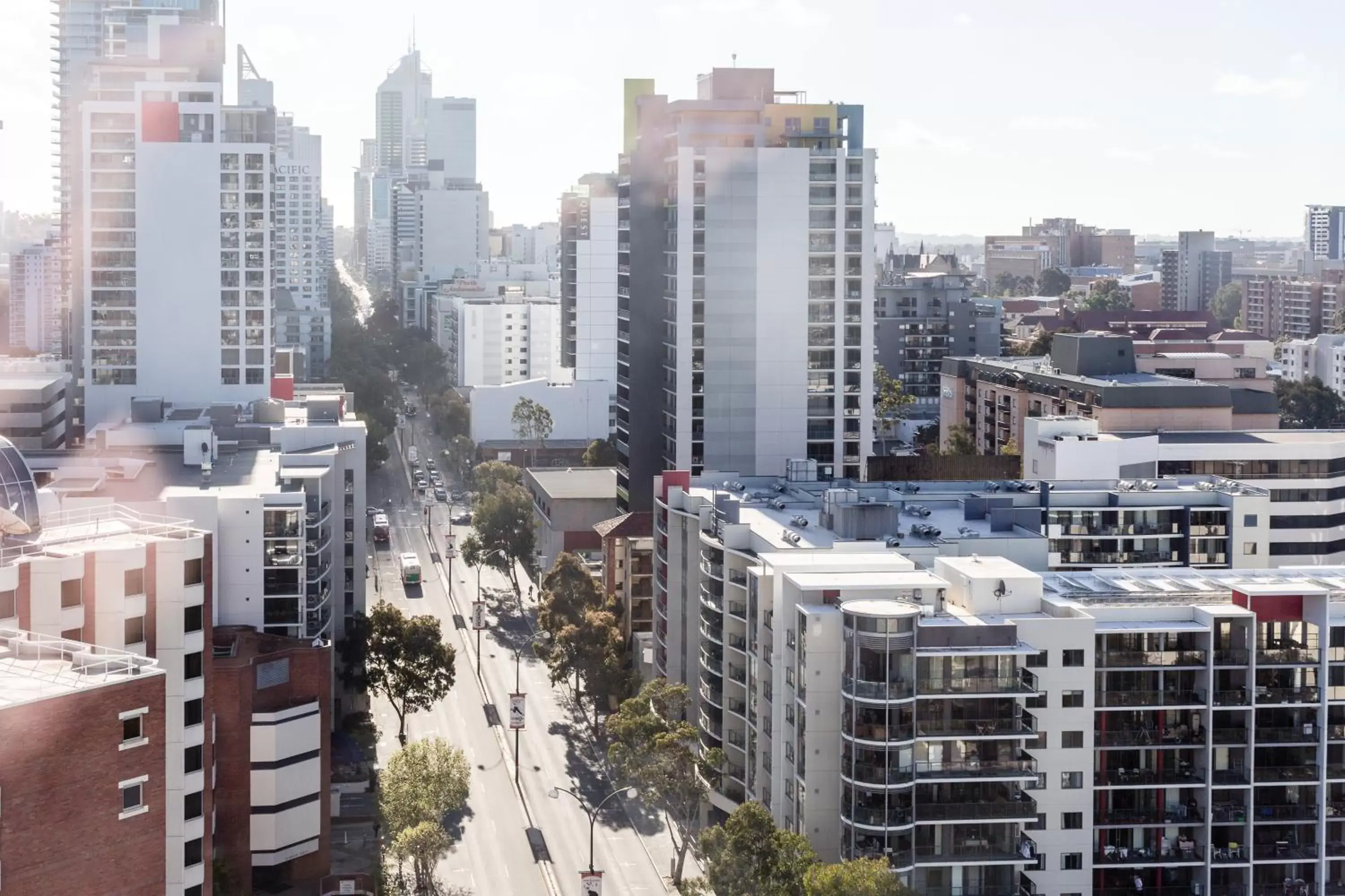 View (from property/room) in ibis Styles East Perth