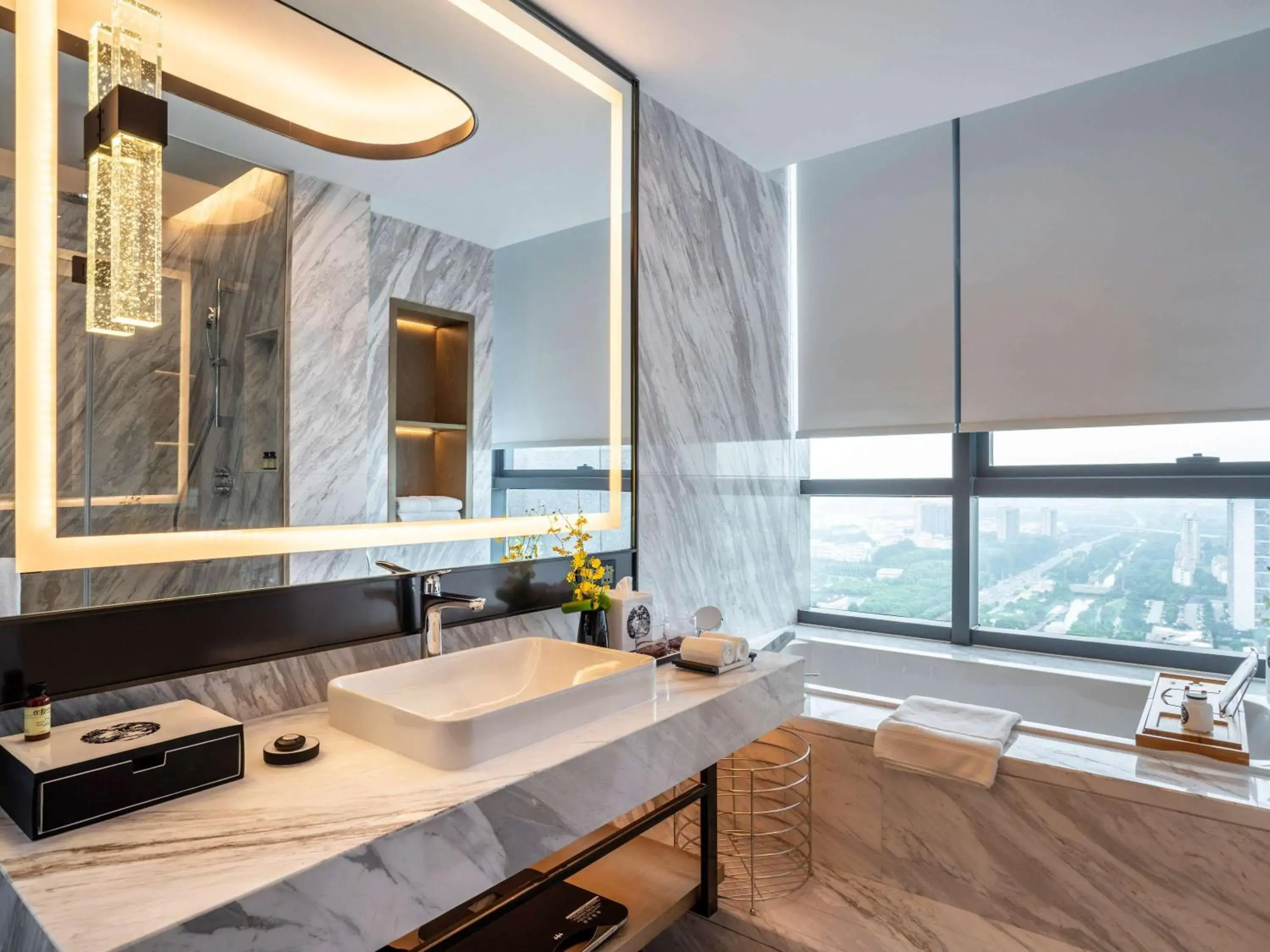 Bedroom, Bathroom in Pullman Suzhou Zhonghui