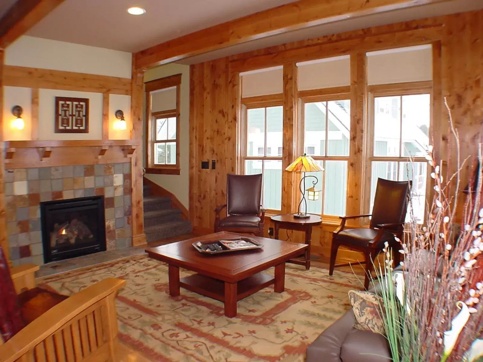 Living room, Seating Area in Crystal Mountain