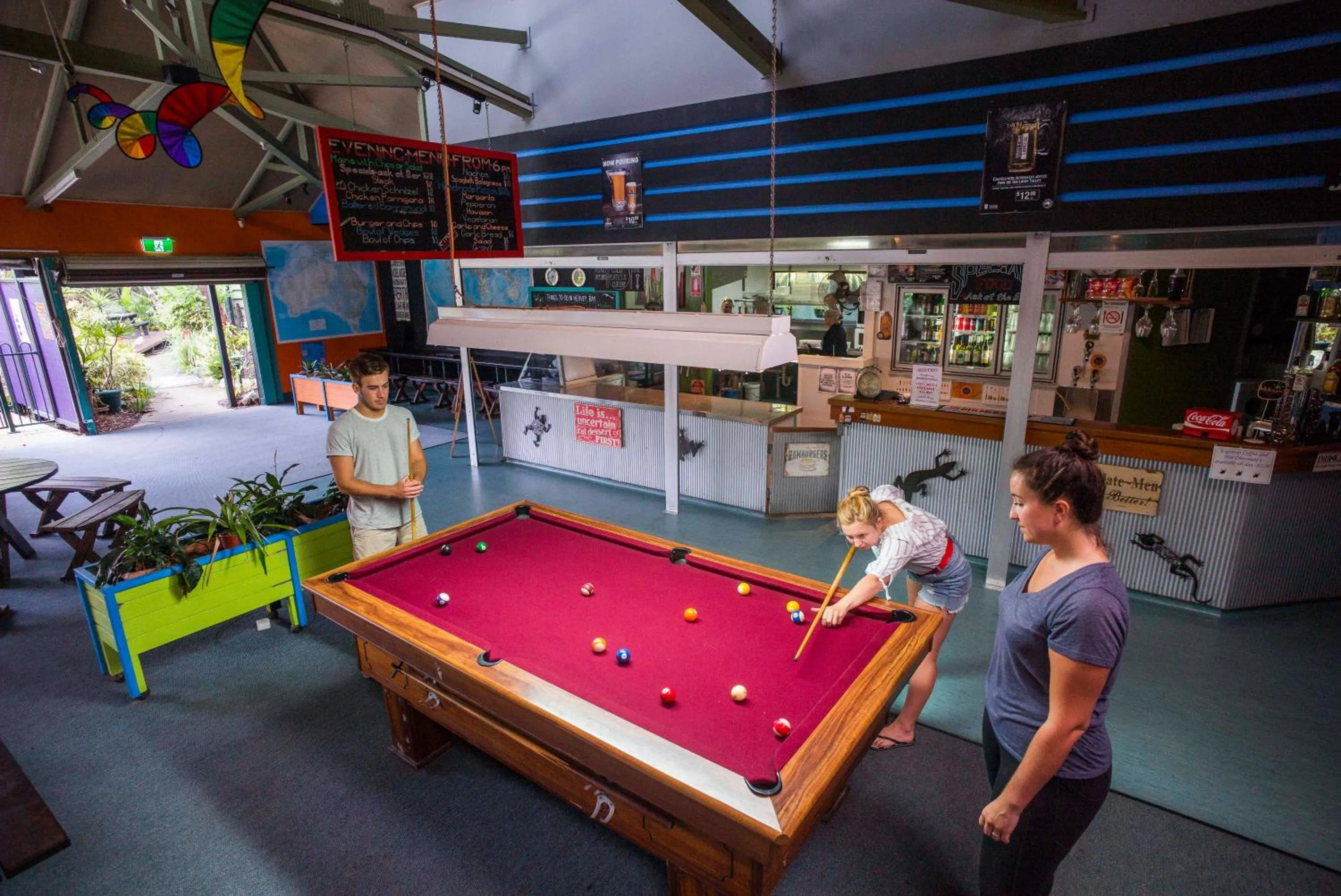 Billiard in Colonial Village Resort