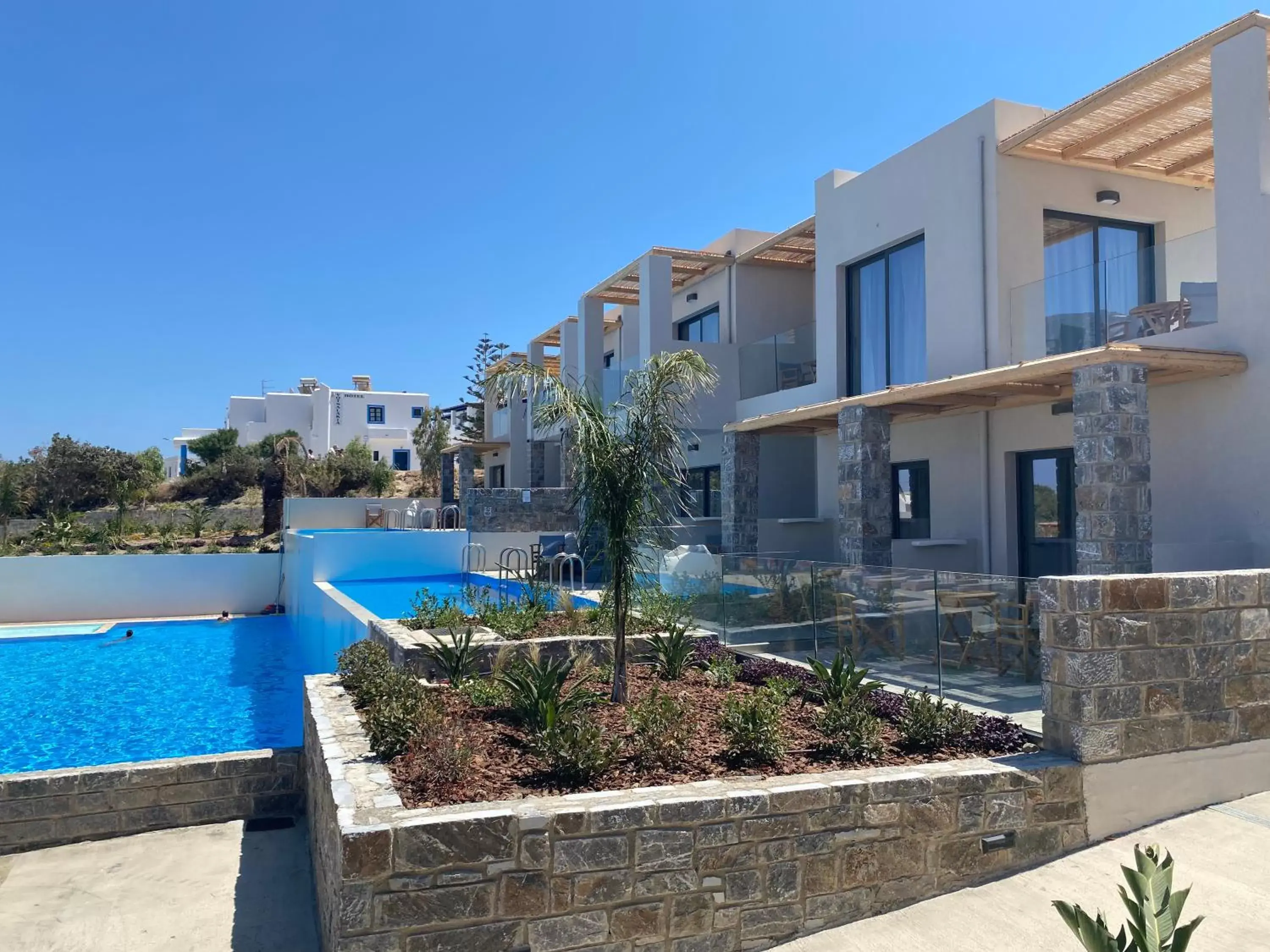 Property building in Helios Beach Hotel & Bungalows Property building in Helios Beach Hotel & Bungalows