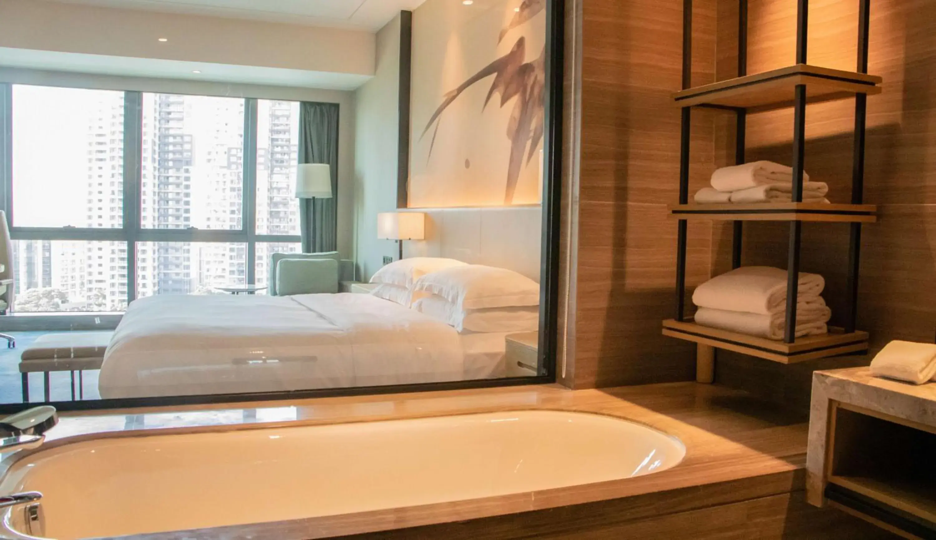 Bathroom in DoubleTree By Hilton Shenzhen Longhua