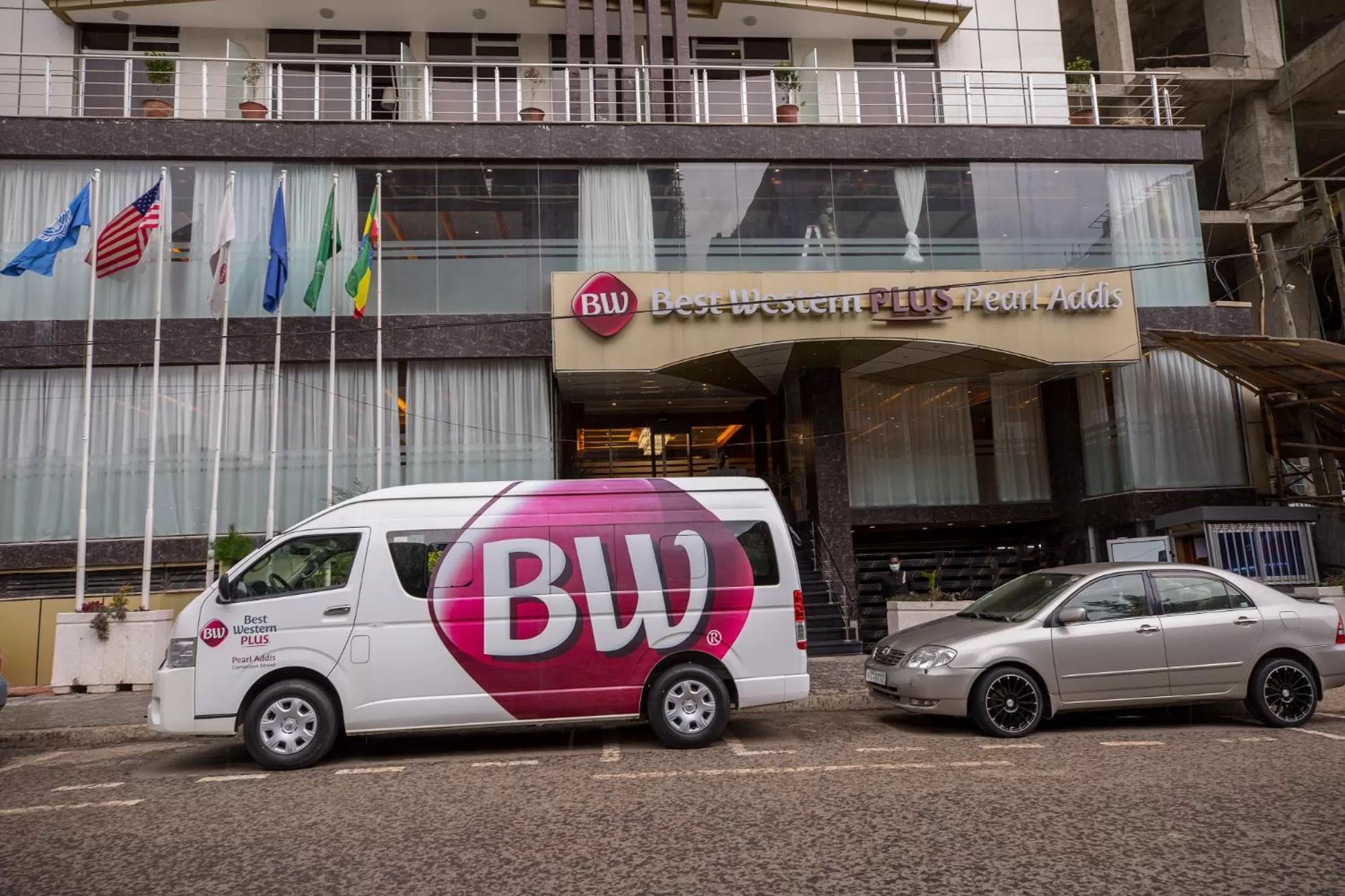 Property building in Best Western Plus Pearl Addis