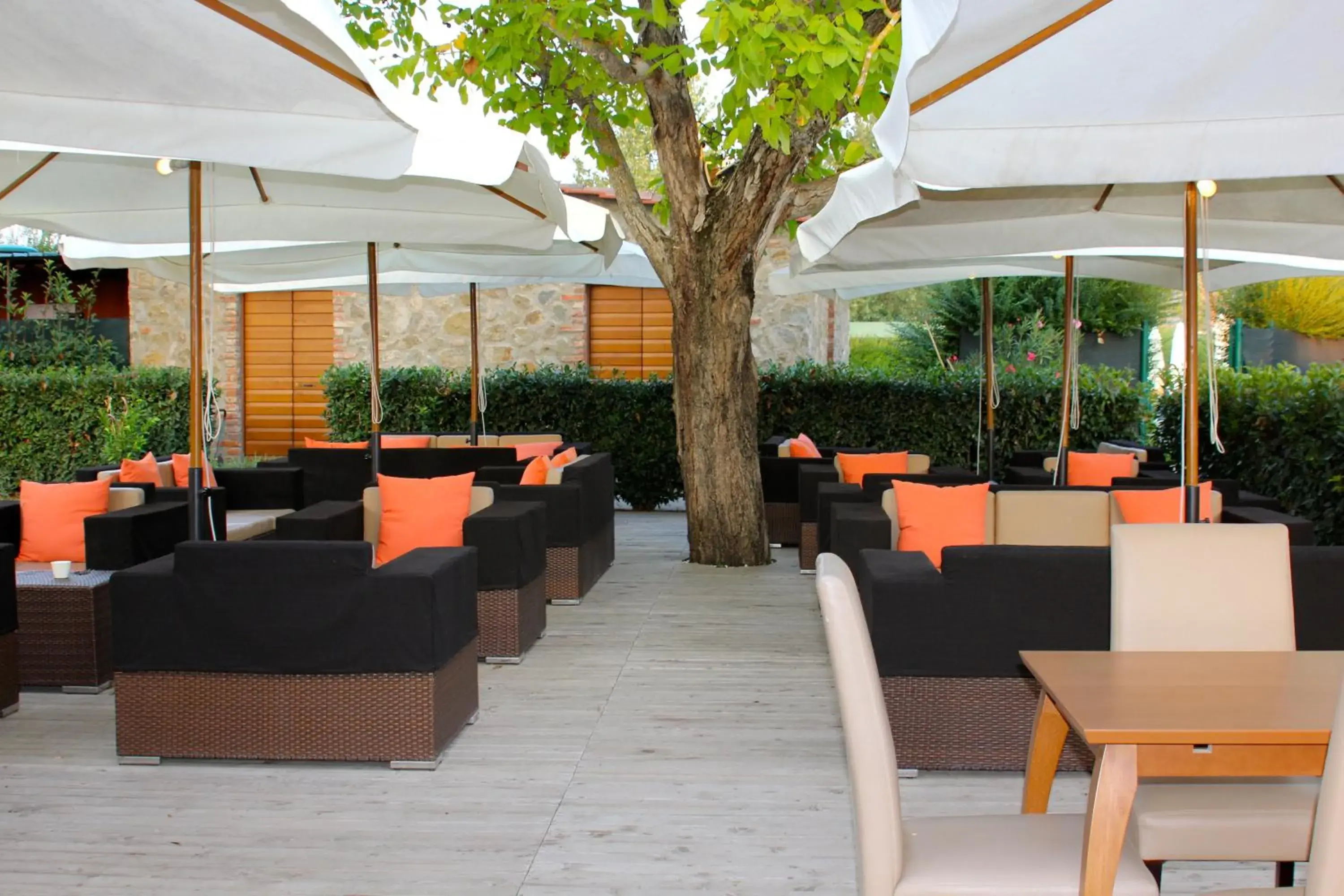 Communal lounge/ TV room, Restaurant/Places to Eat in Hotel Le Capanne