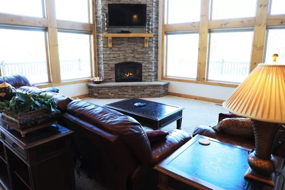 Seating Area in Zion Ponderosa Ranch Resort