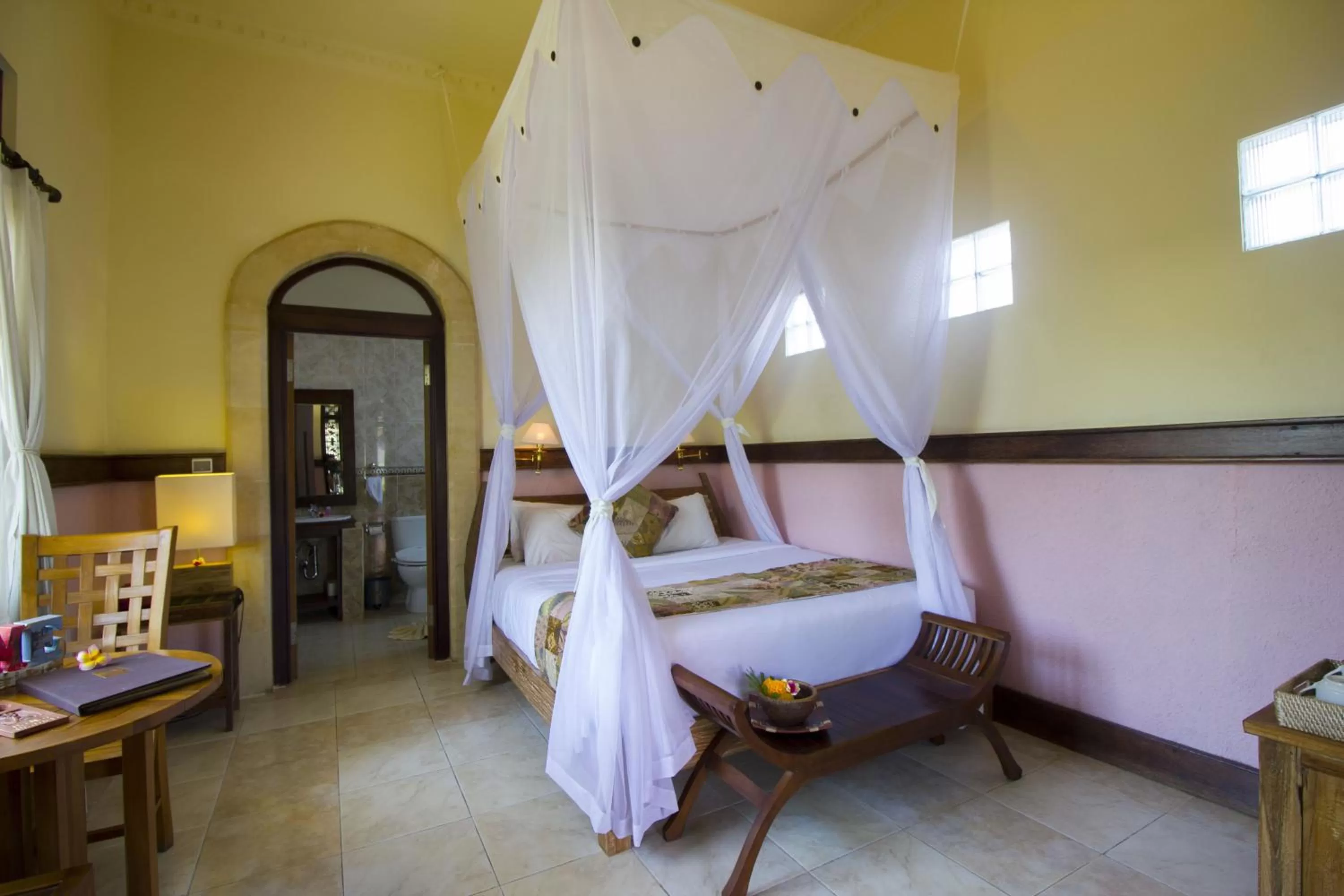 Bedroom, Bed in Ubud Aura Retreat