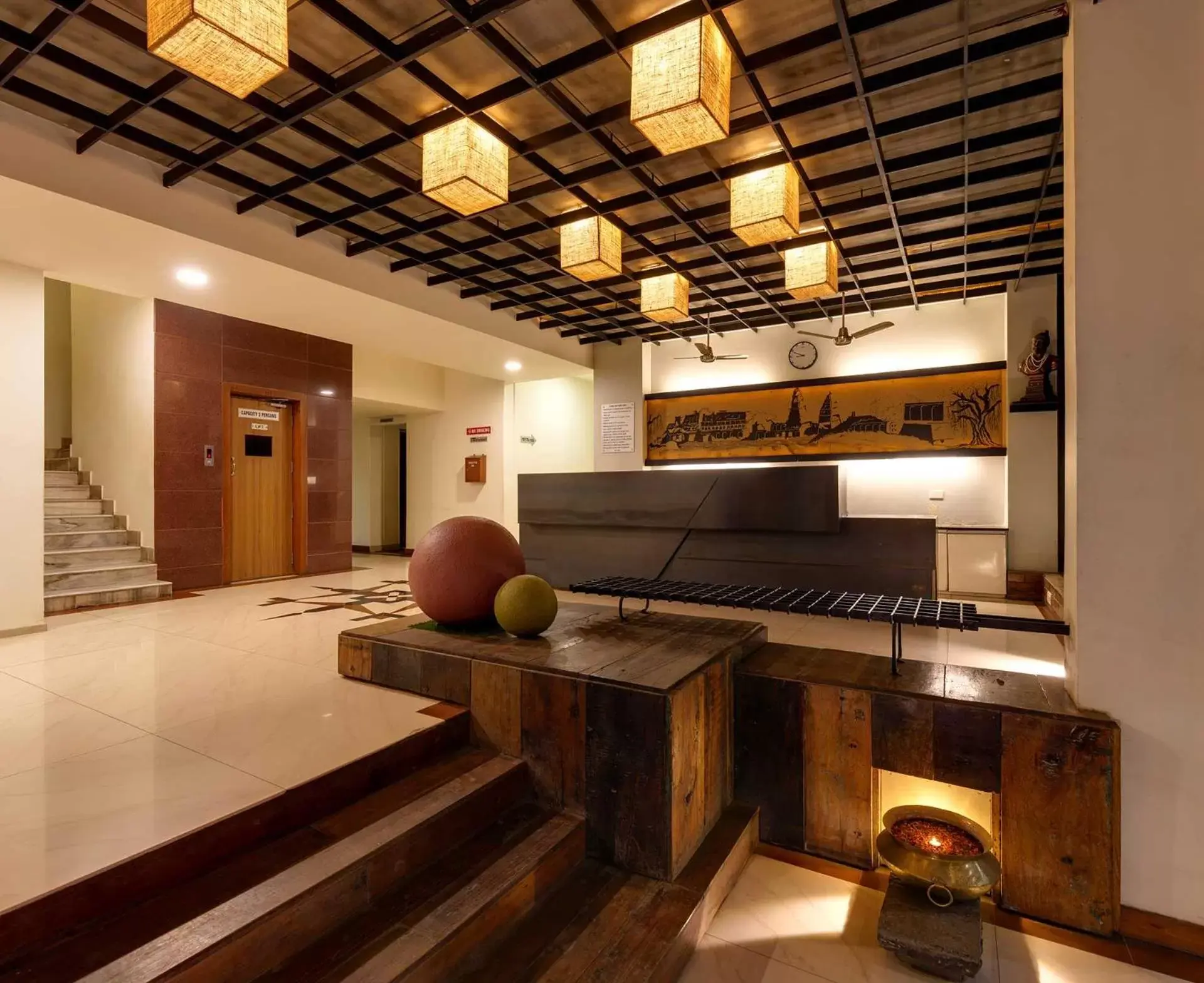 Lobby or reception in Hotel Maratha Regency Lobby or reception in Hotel Maratha Regency