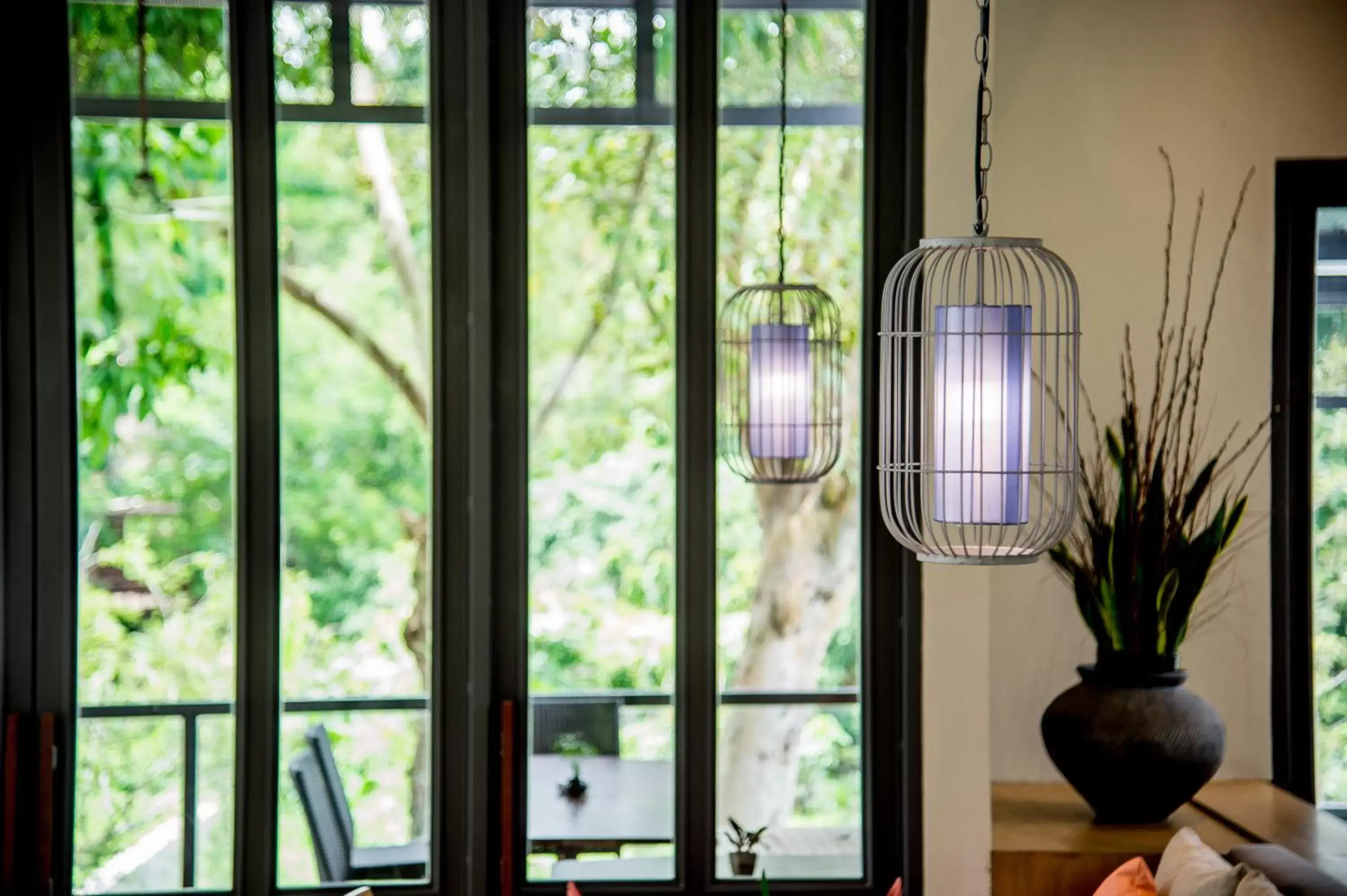 Garden view in Flora Creek Chiang Mai Garden view in Flora Creek Chiang Mai