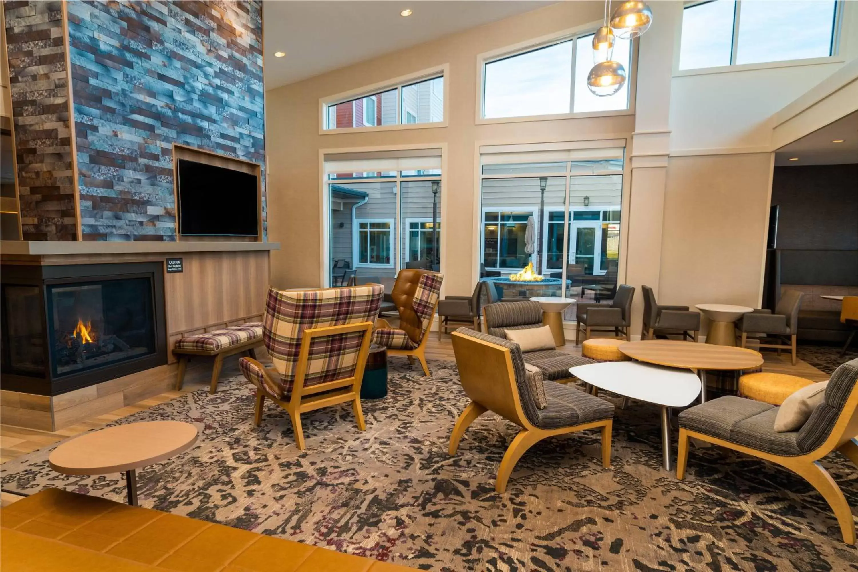 Lobby or reception, Lounge/Bar in Residence Inn Upper Marlboro Joint Base Andrews
