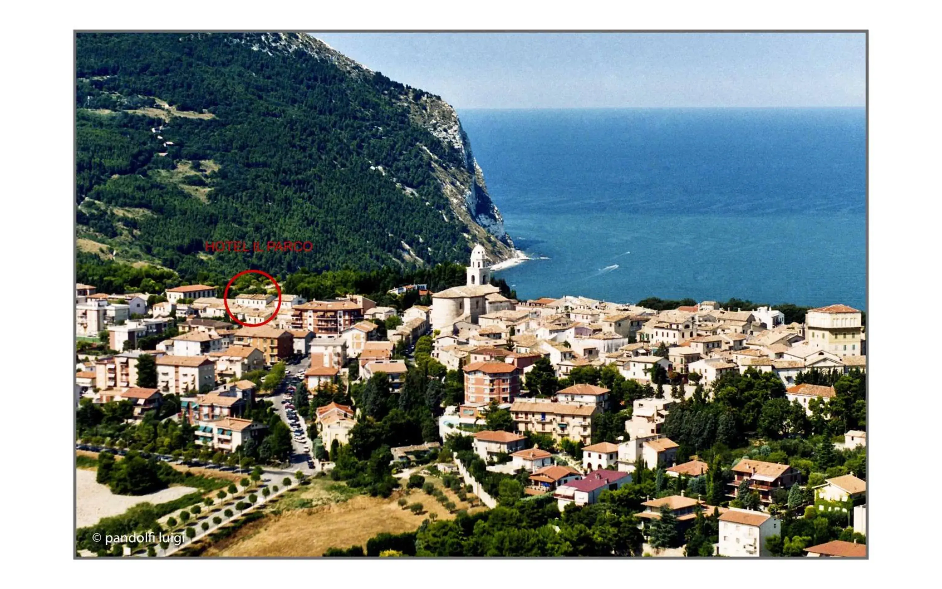 Bird's eye view, Bird's-eye View in Hotel Il Parco Sirolo