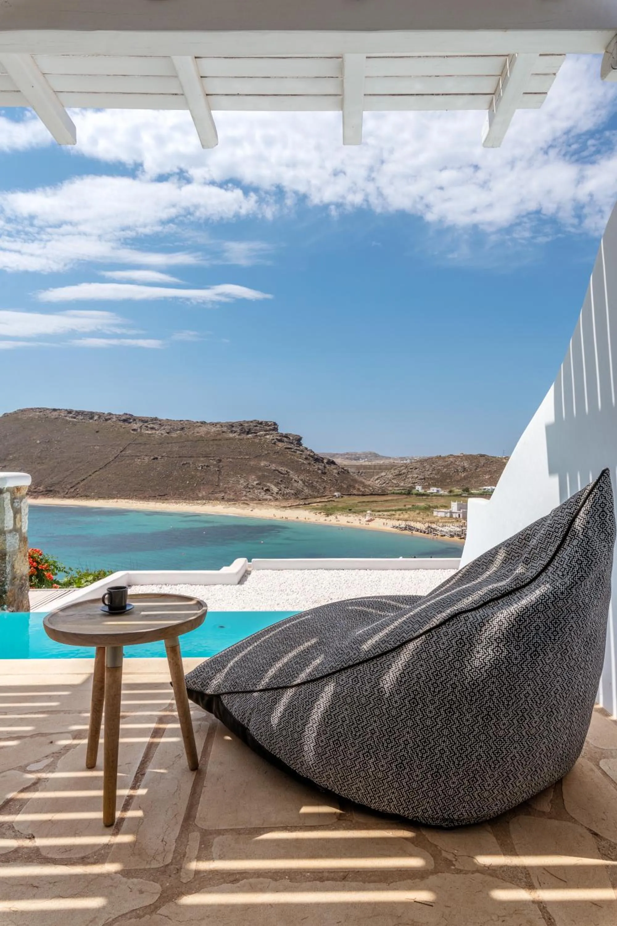 Sea view in Panormos Village Hotel