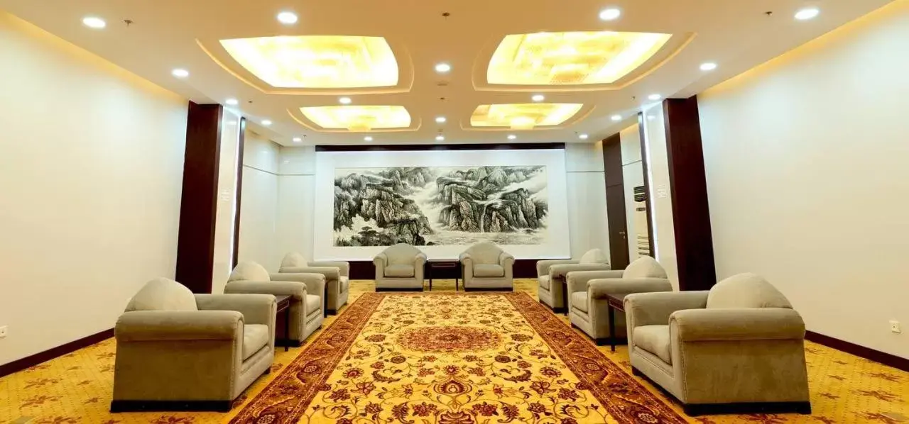 Seating Area in Beijing Palace Soluxe Hotel Astana