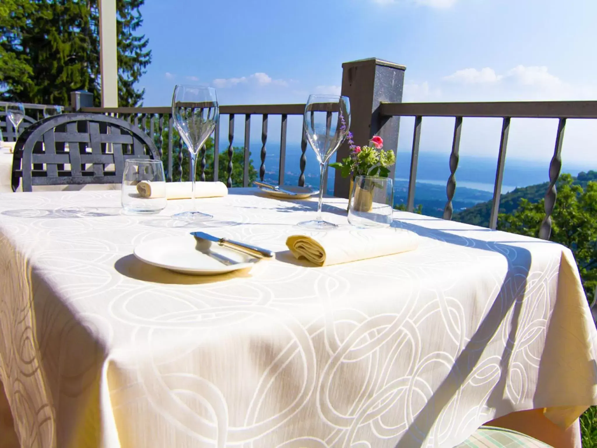 Patio in Hotel Colonne