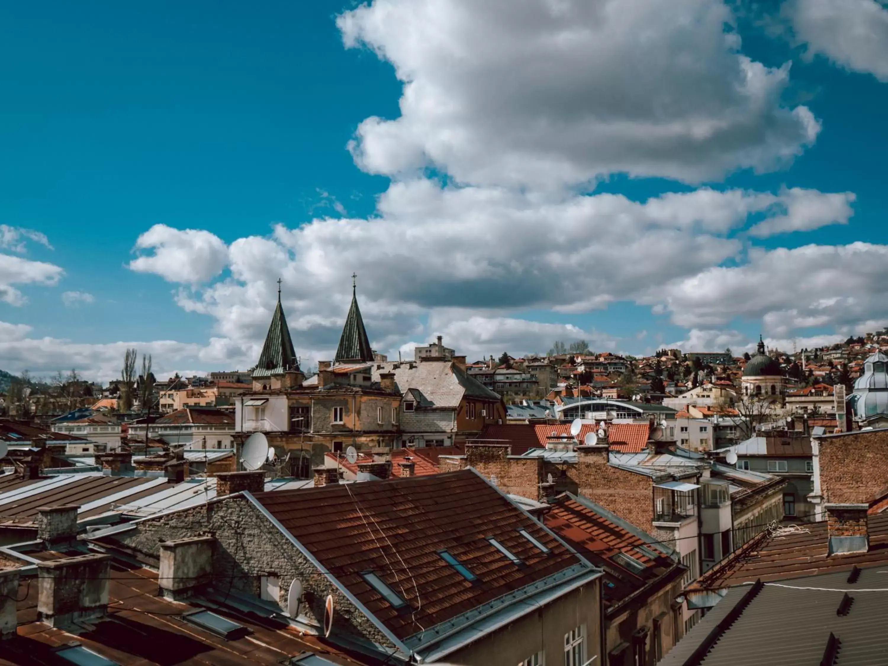 City view in Hotel Astra