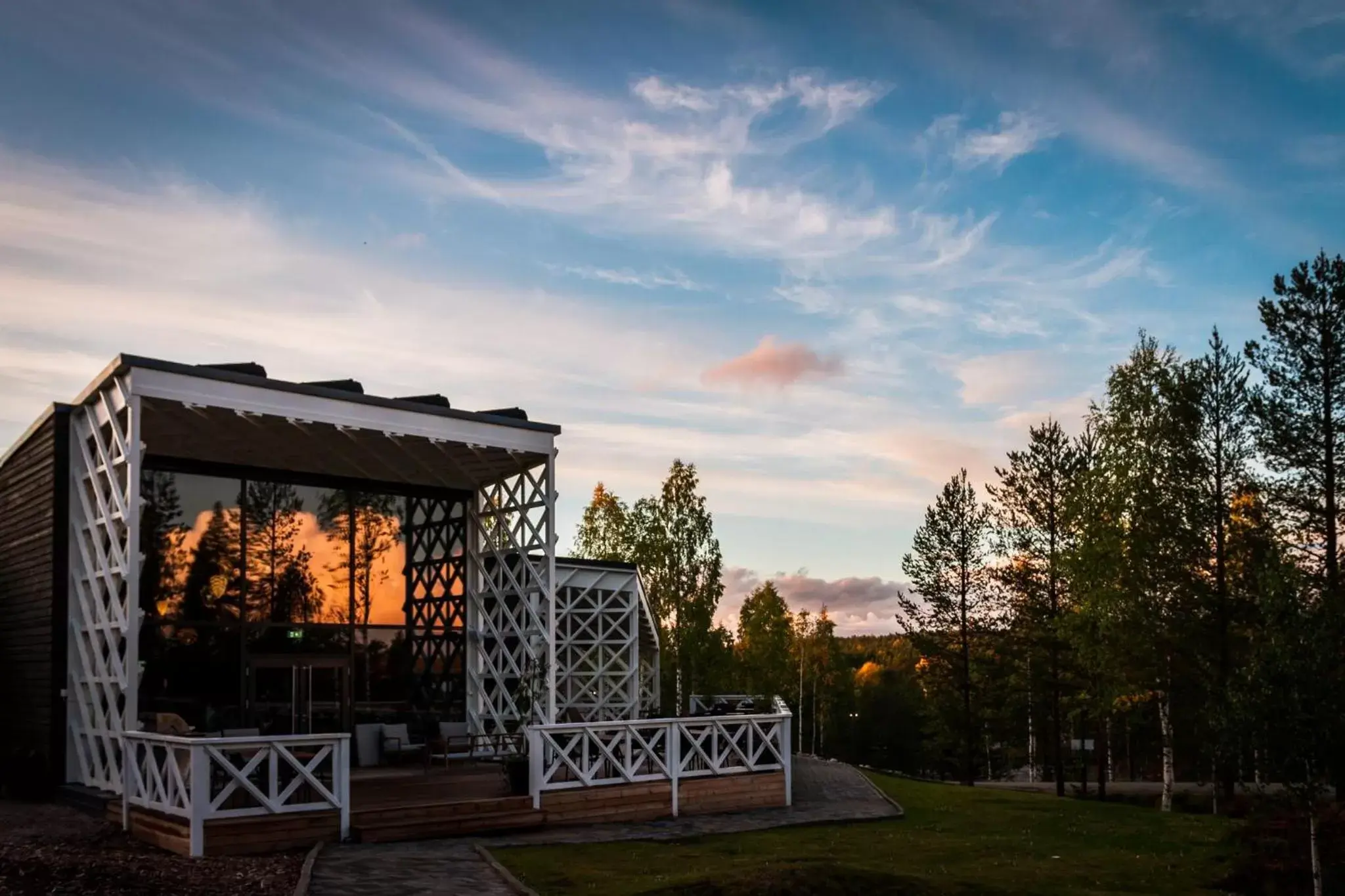 Property Building in Arctic TreeHouse Hotel