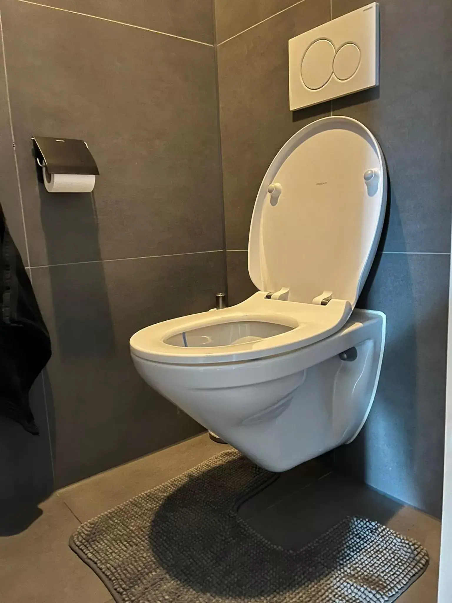 Toilet, Bathroom in Modern Hideout Ace Location