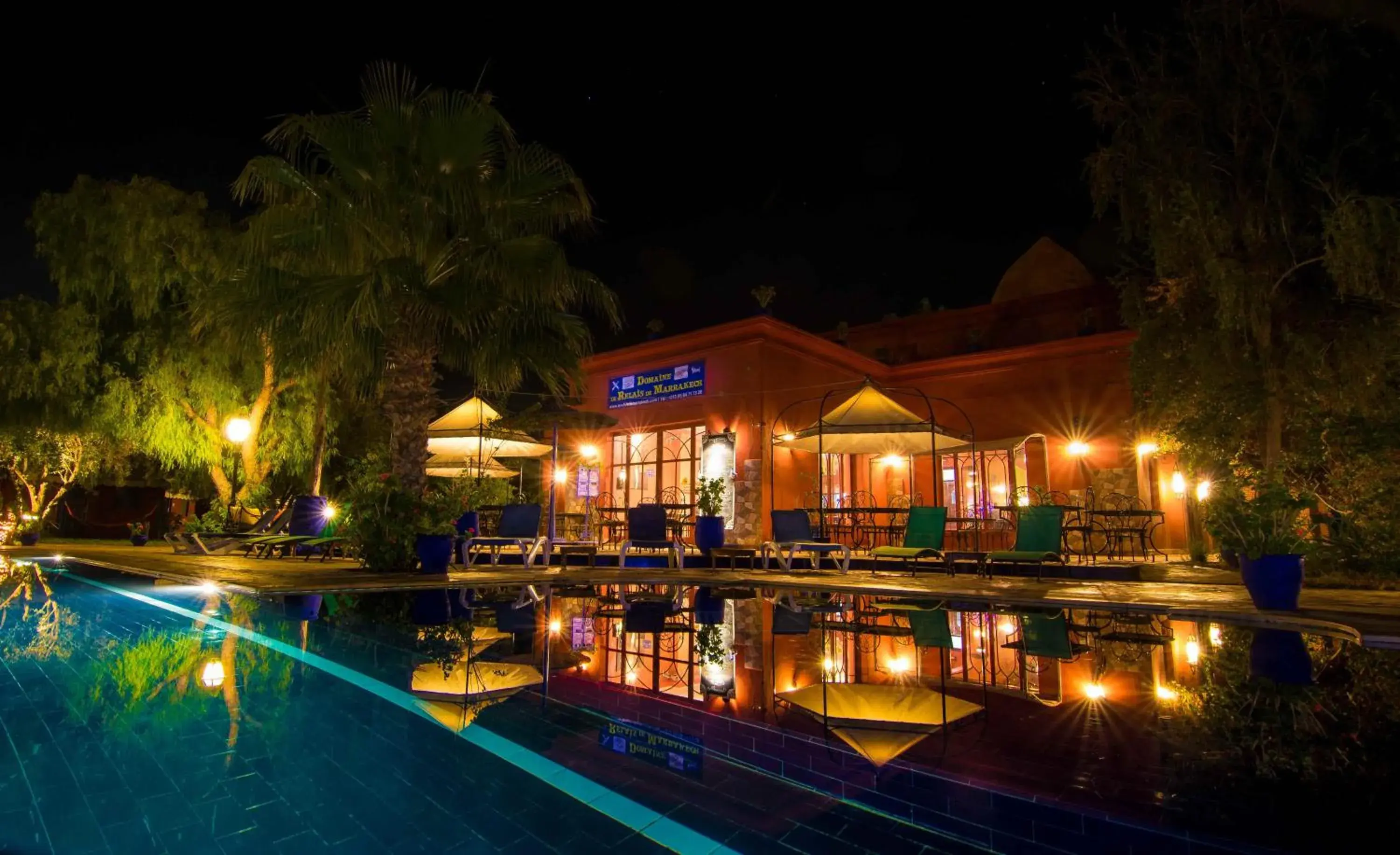 Swimming pool, Property Building in Le Relais De Marrakech