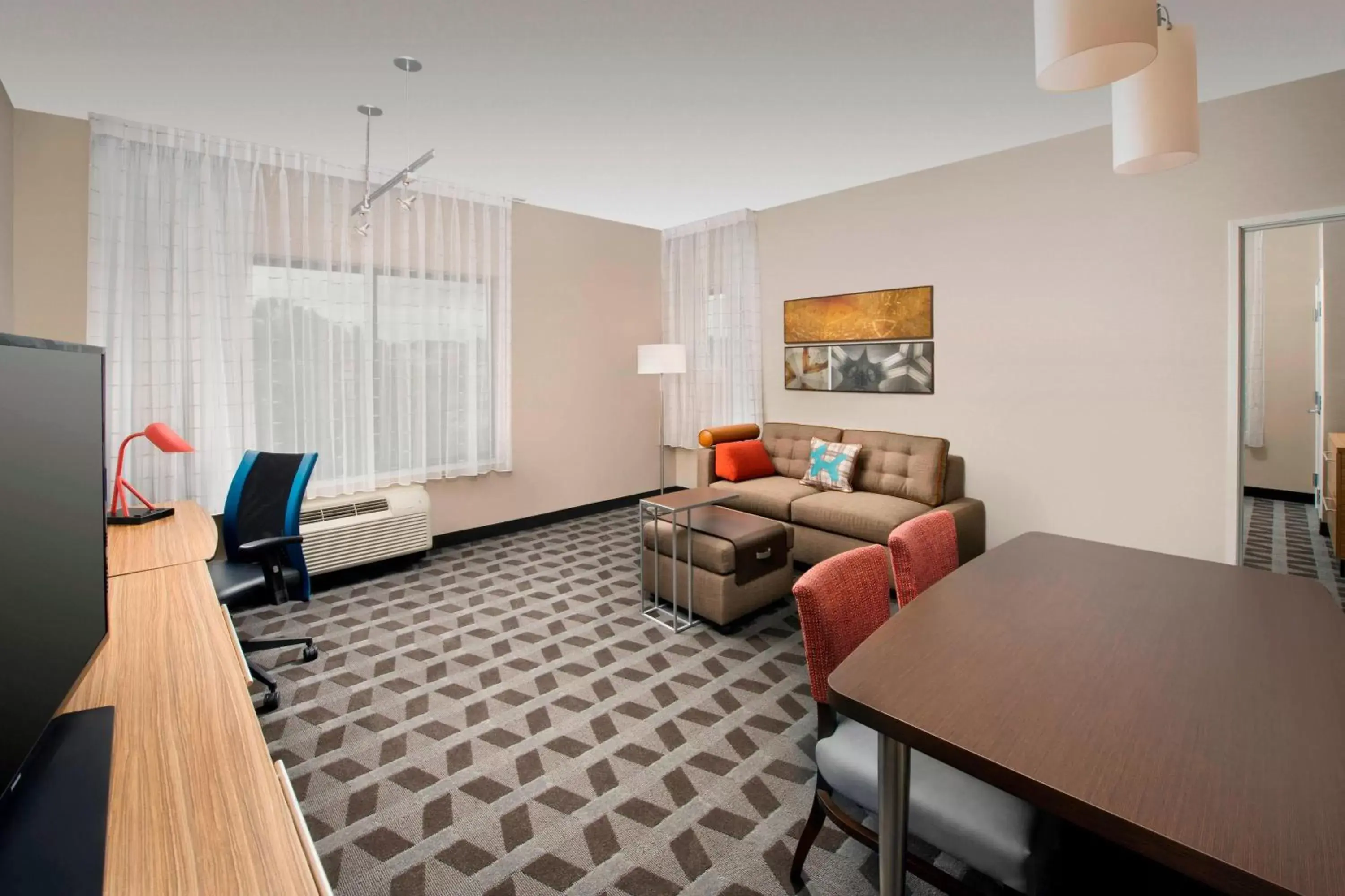 Bedroom, Seating Area in TownePlace Suites by Marriott Alexandria Fort Belvoir