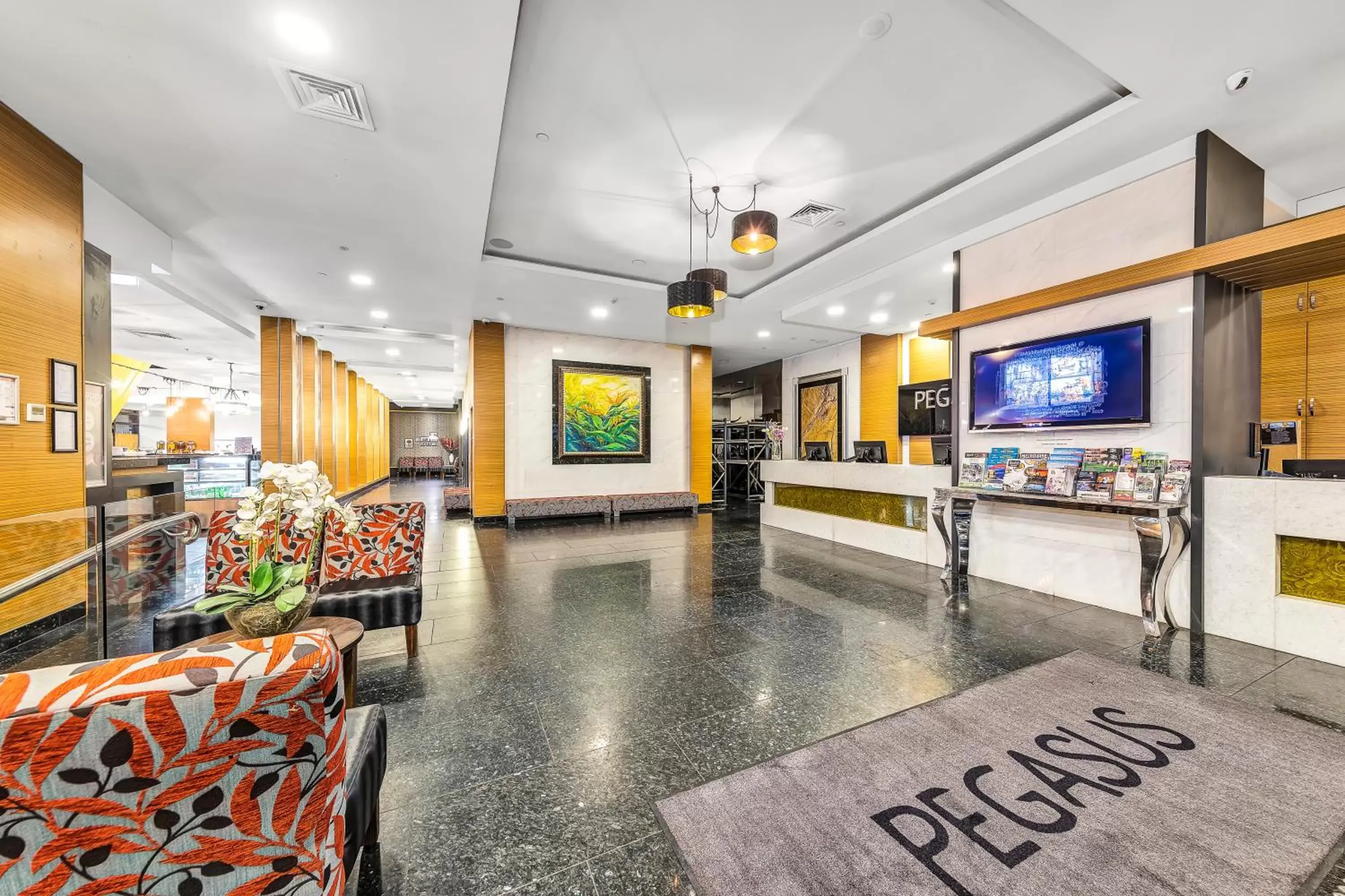 Lobby or reception, Lobby/Reception in Pegasus Apart-Hotel