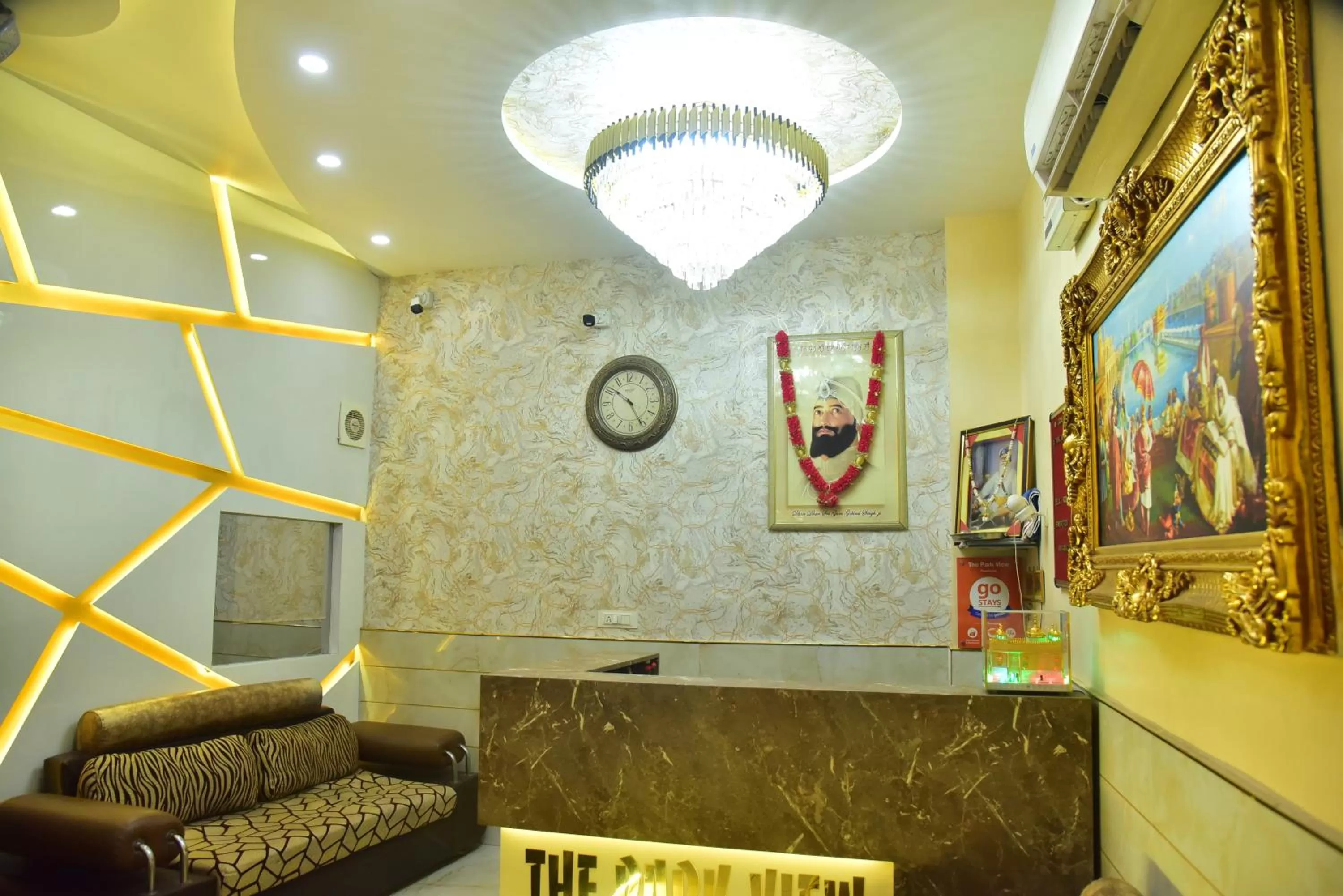 Seating area in The Park View Hotel