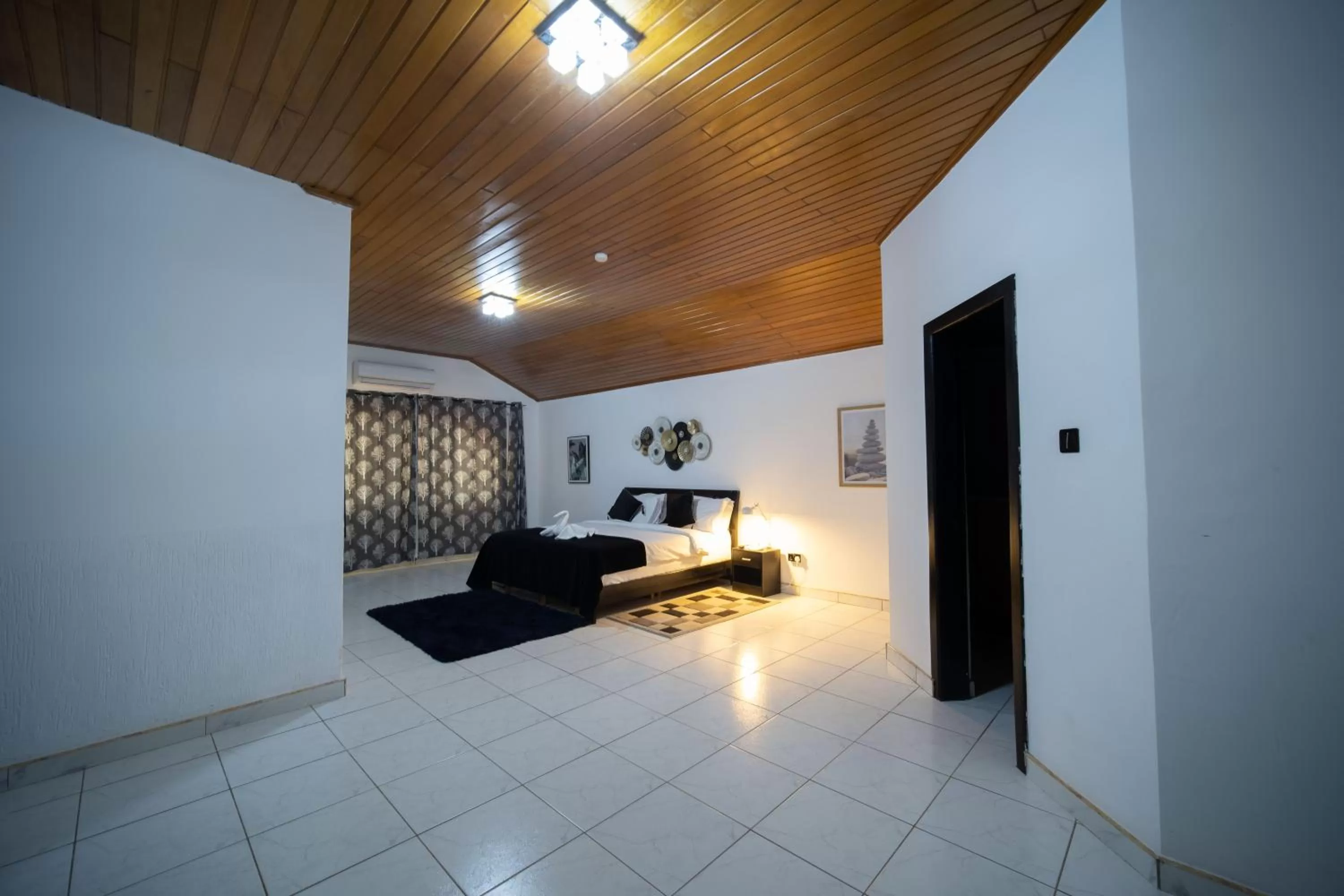 Bedroom in The Cabyn